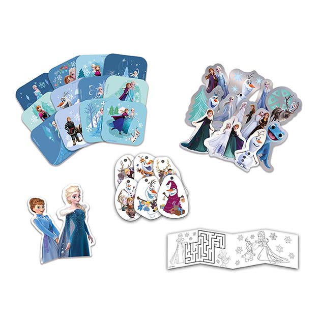 Adventní kalendář se samolepkami FROZEN - Ledové království