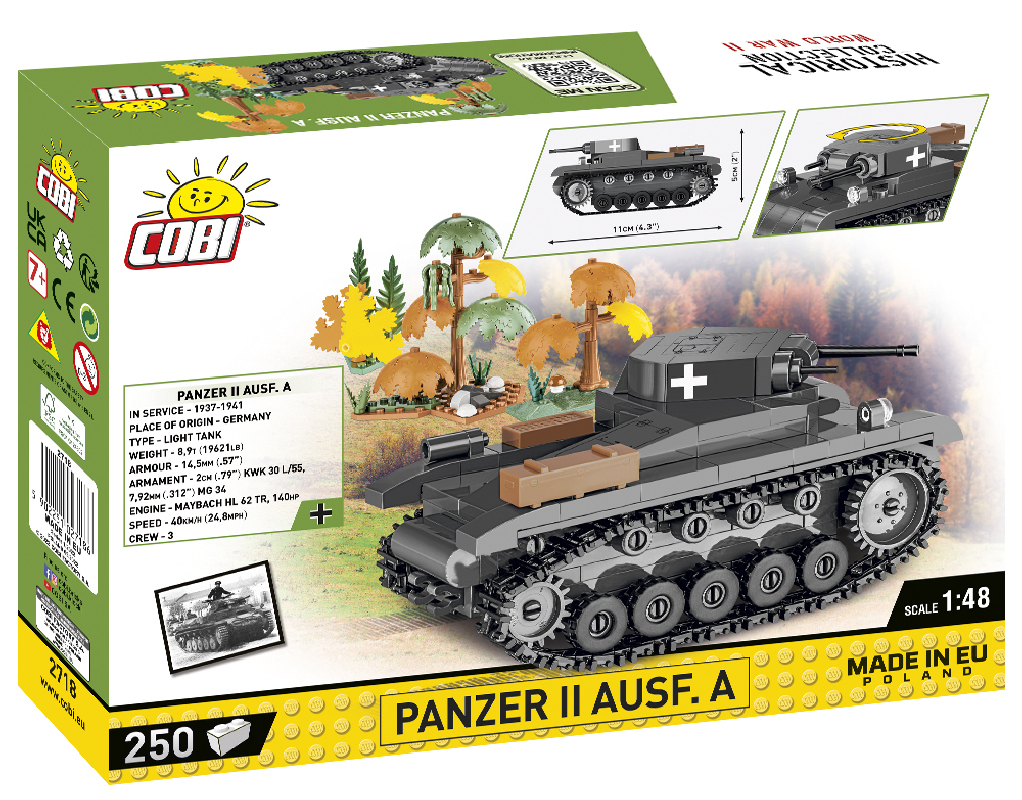 Cobi 2718 Panzer II Ausf A