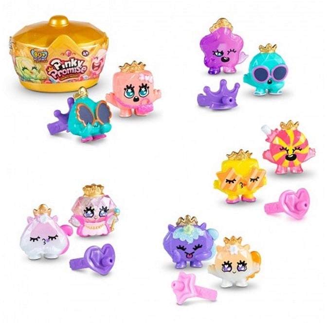 Figurky/prstýnky Pinky Promise Gemmy Friends