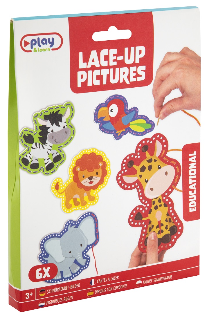 Kreativní set vyšívání zvířátka 6 obrázků