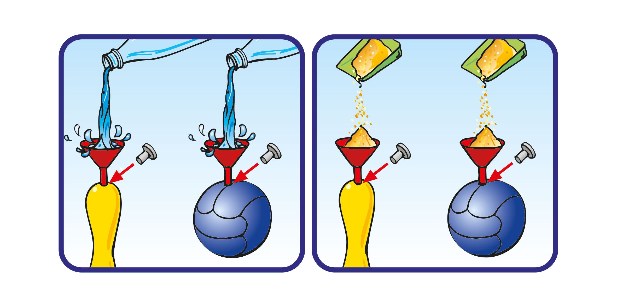 Androni Bowling 9+2 plnitelný vodou nebo pískem výška 27 cm