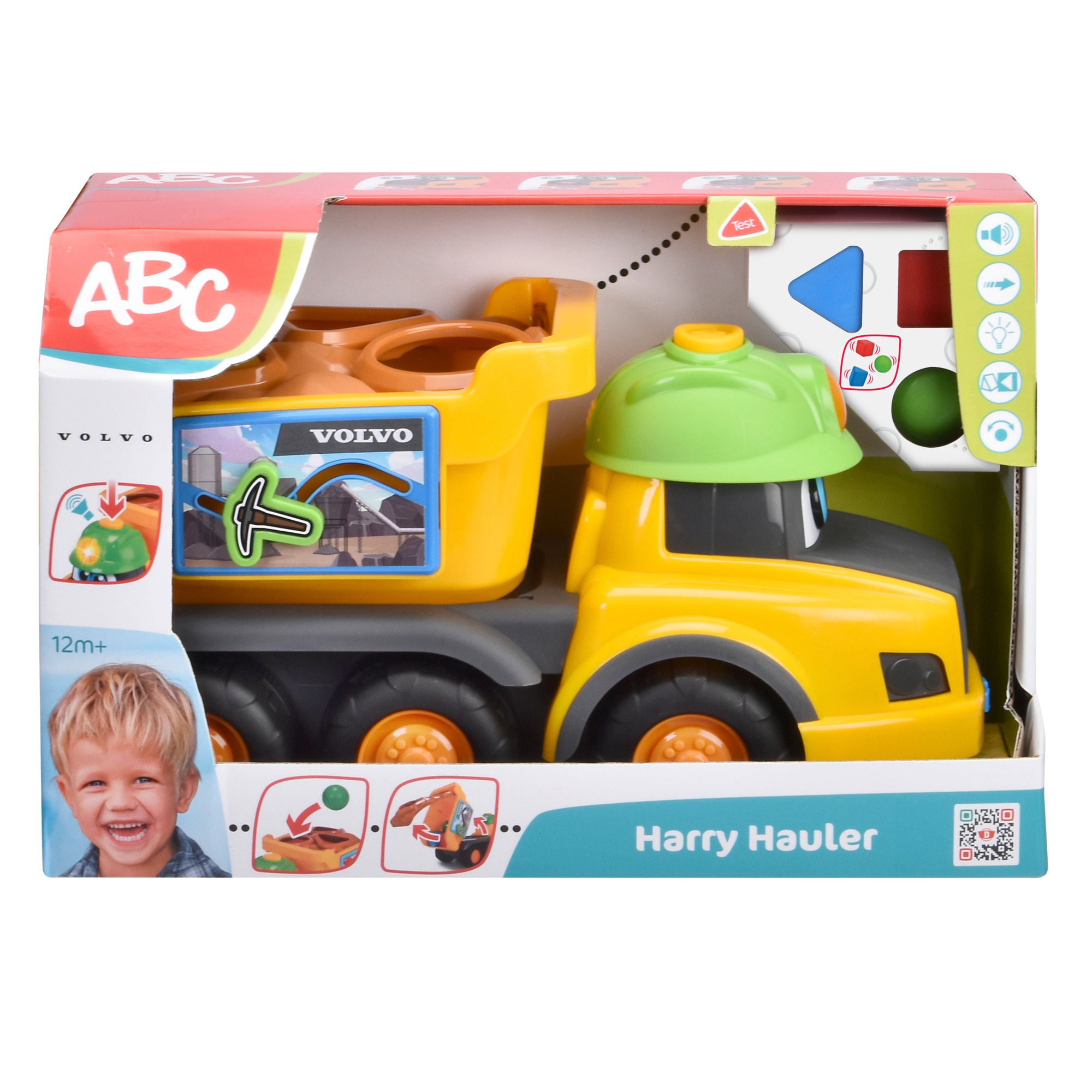 ABC Sklápěčka Harry 30 cm, světlo, zvuk
