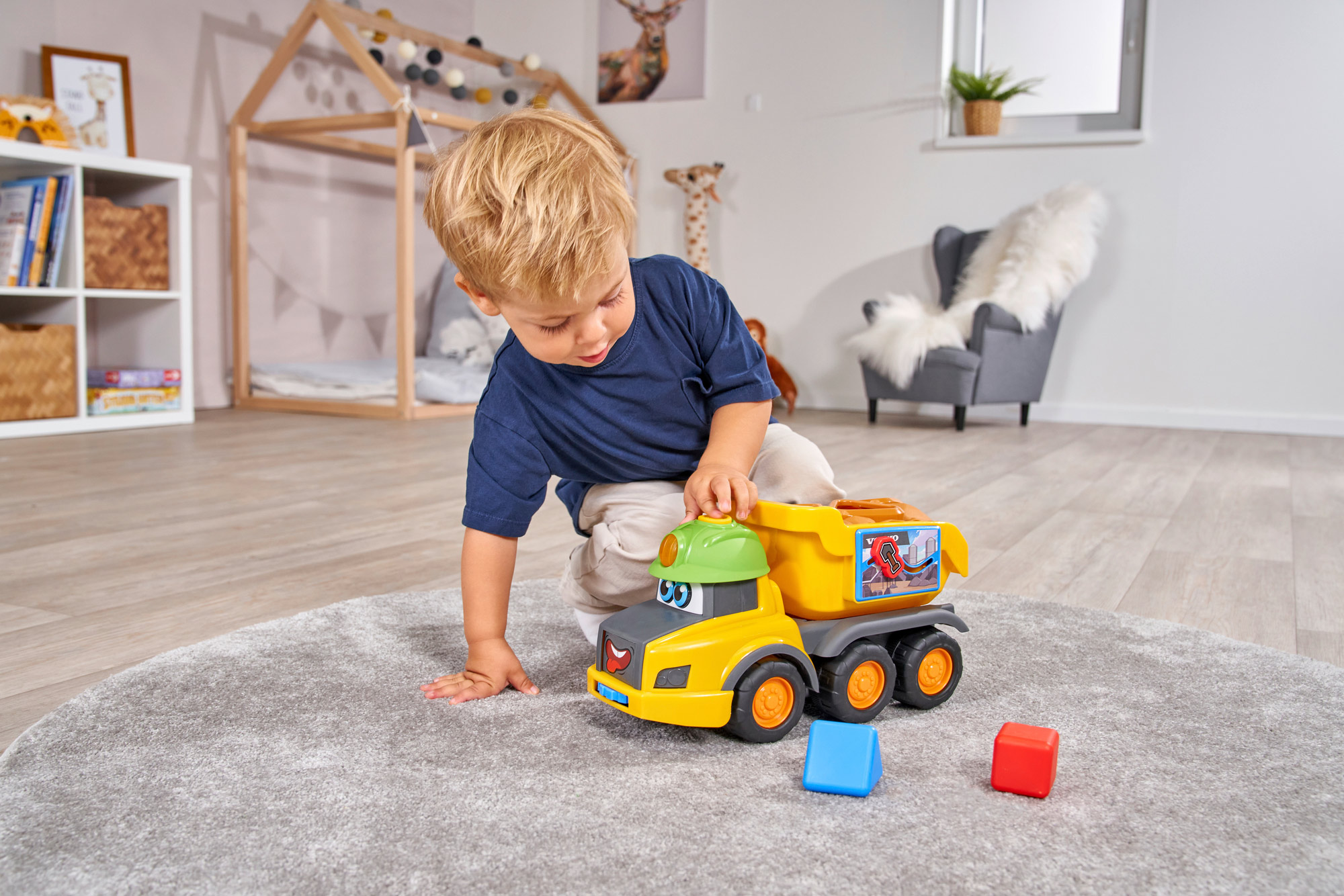 ABC Sklápěčka Harry 30 cm, světlo, zvuk