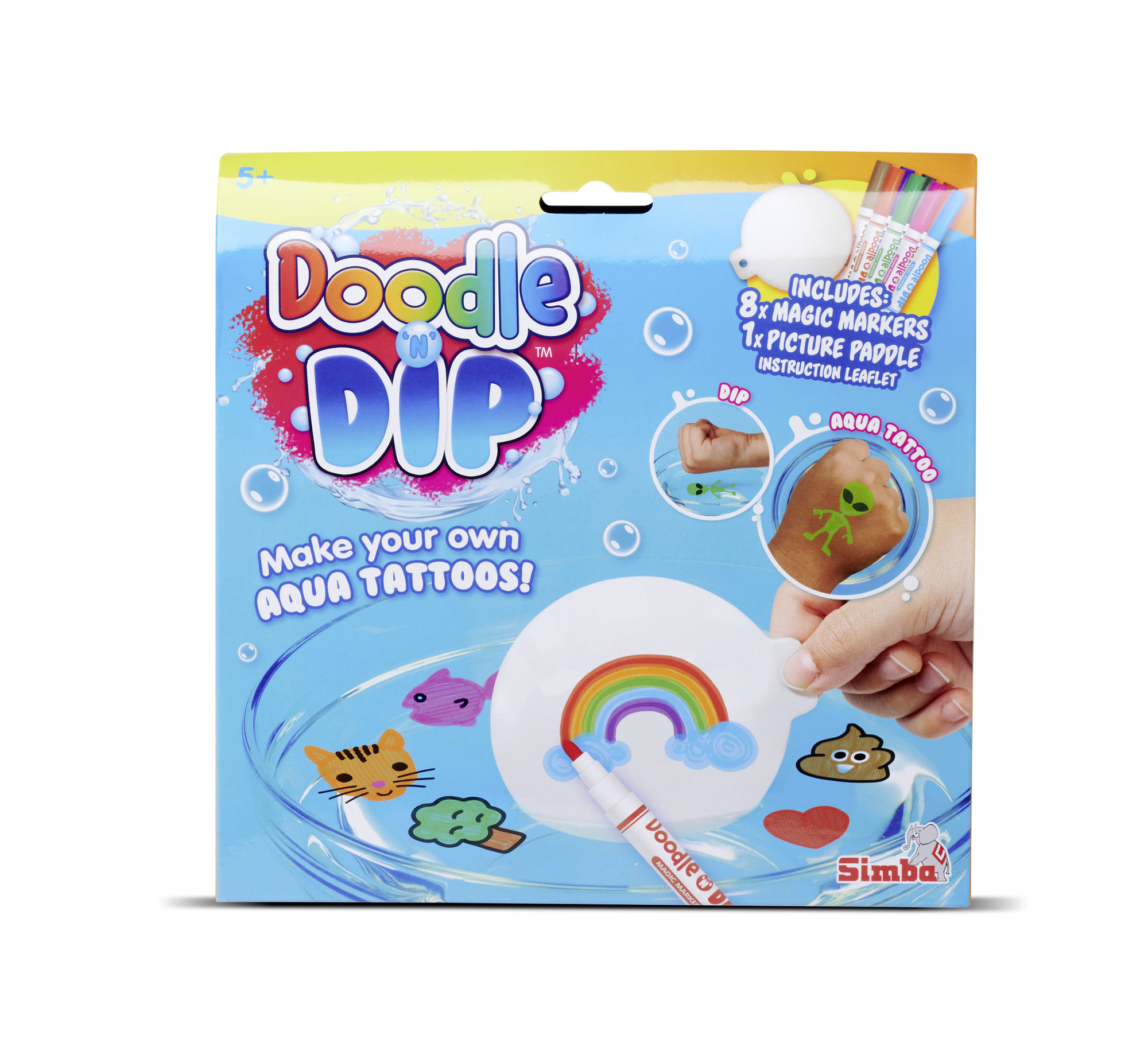 Vodní tetování Doodle N Dip