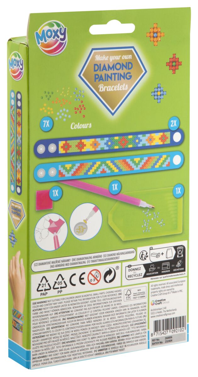 Kreativní set výroba náramků 2 kusy