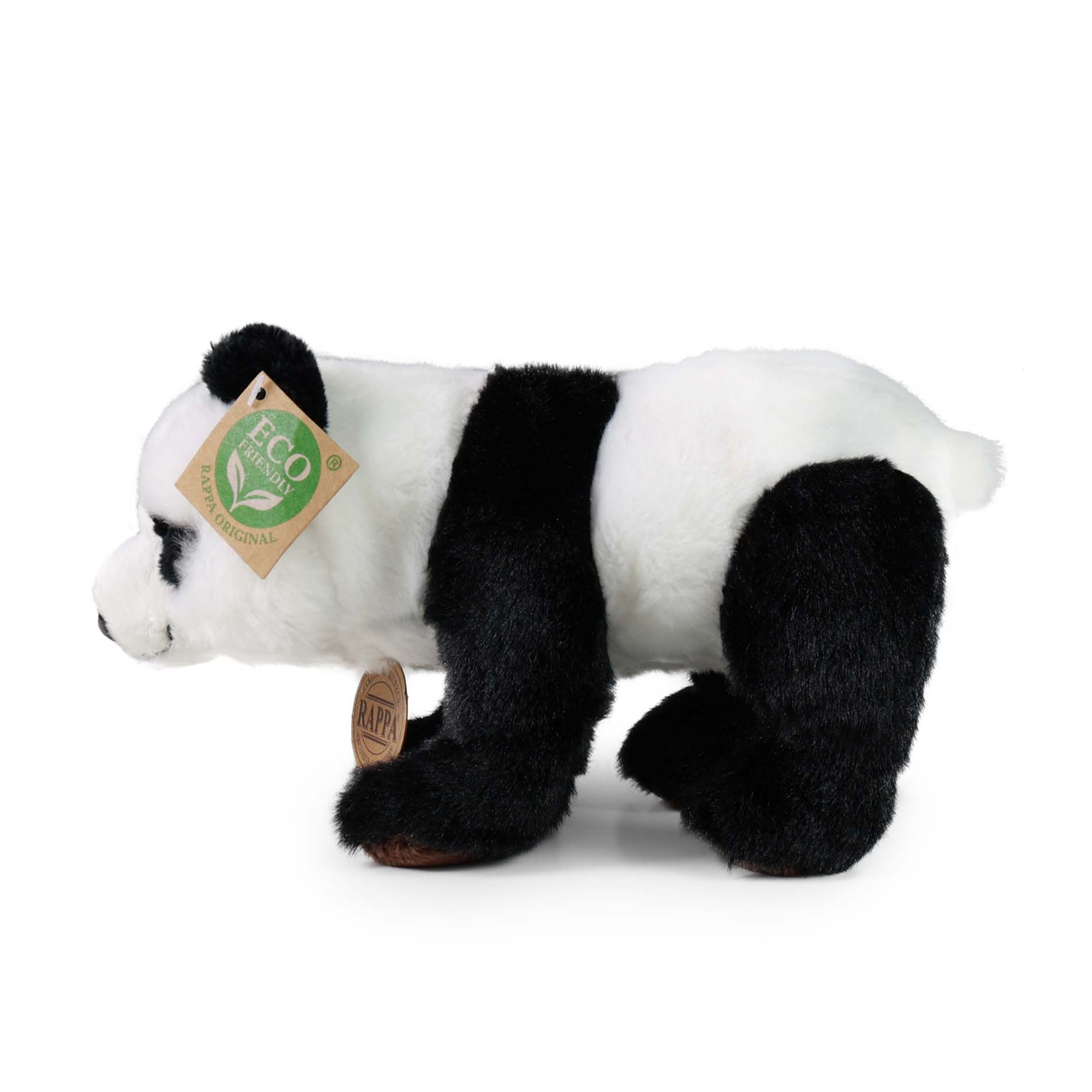 Plyšová panda sedící nebo stojící 22 cm ECO-FRIENDLY