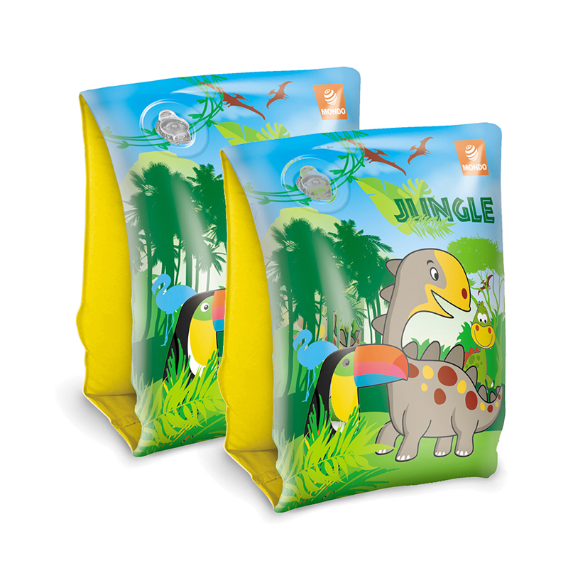 Nafukovací rukávky plameňák a džungle 15x23 cm 2-6 let