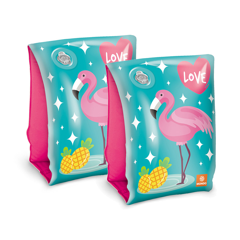 Nafukovací rukávky plameňák a džungle 15x23 cm 2-6 let