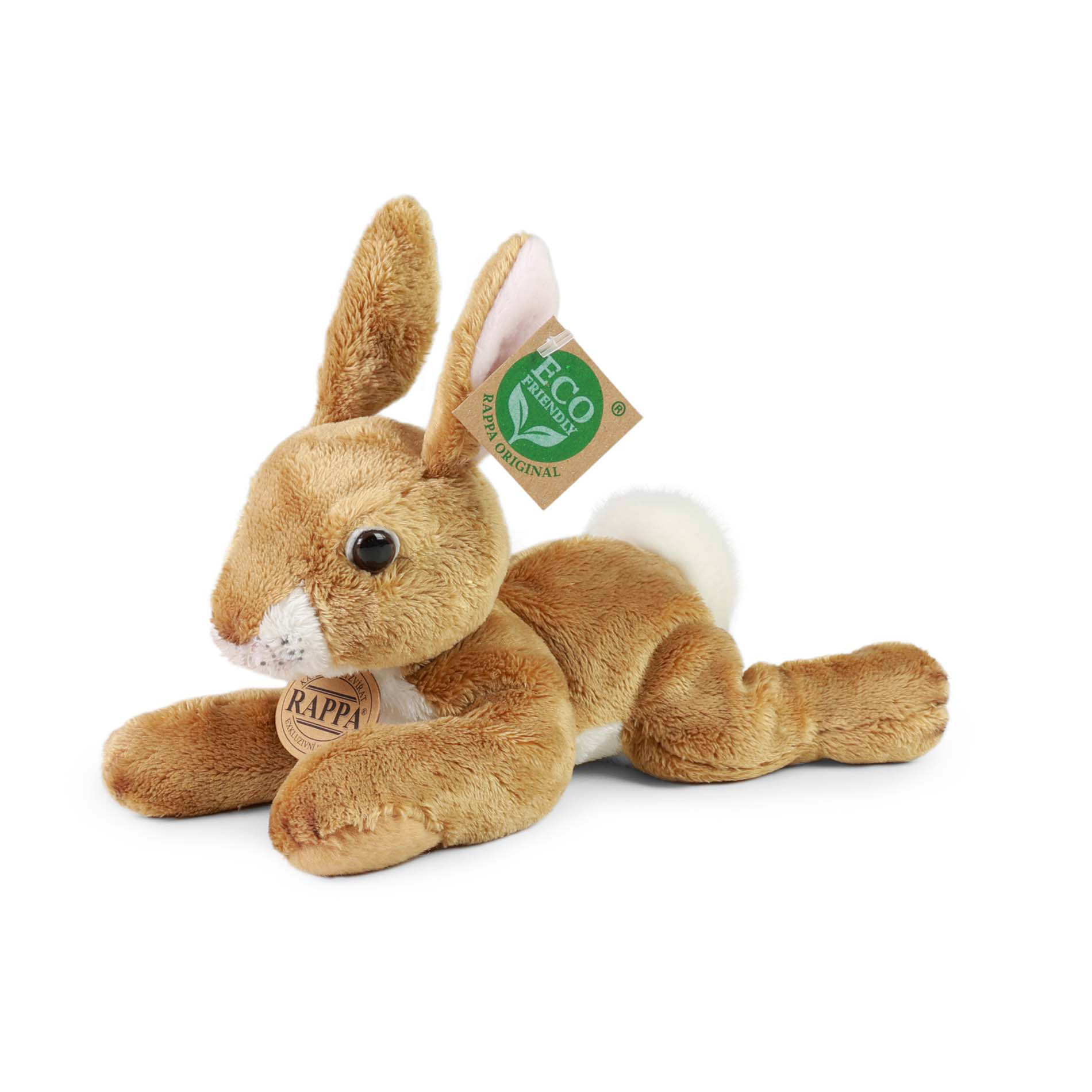 Plyšový králík ležící 22 cm ECO-FRIENDLY