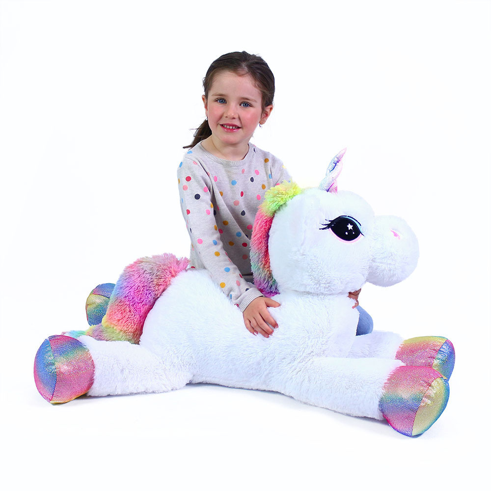 Velký plyšový jednorožec Funkie 85 cm