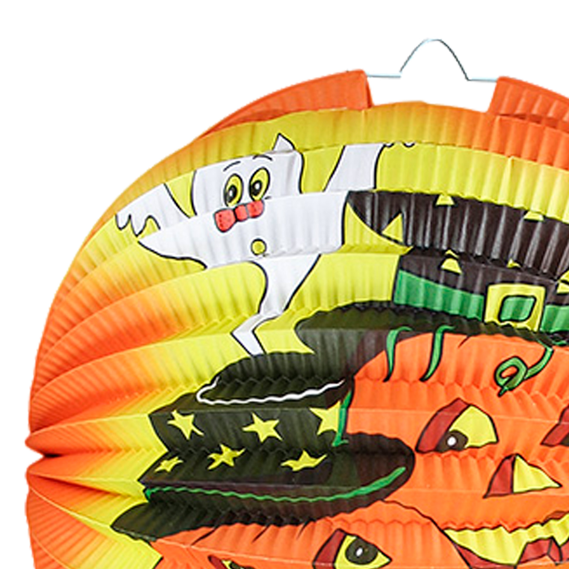 Lampión Halloween veselá dýně 25 cm se svítící hůlkou 40 cm