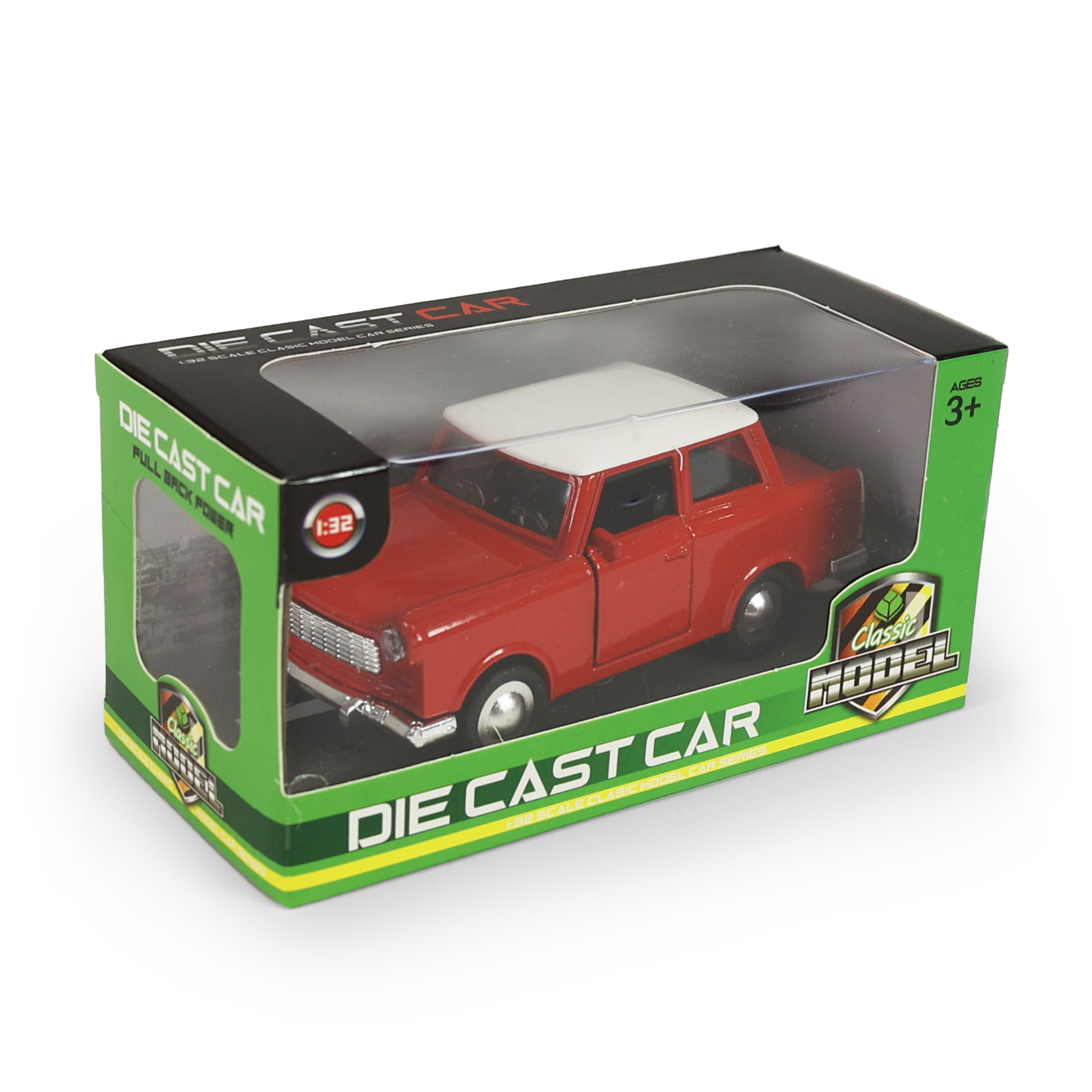 Auto kov/plast retro - Trabant