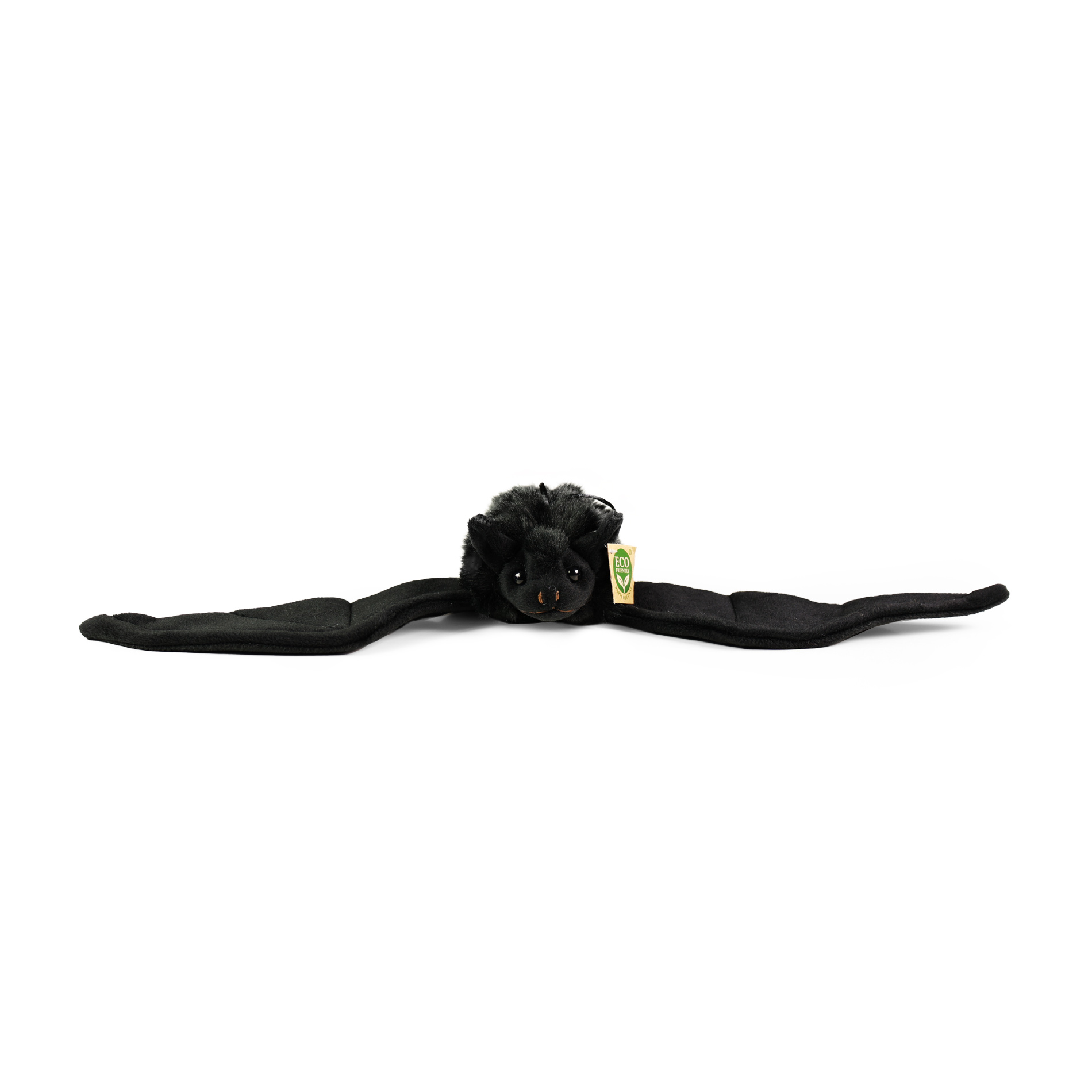 Plyšový netopýr černý 50 cm ECO-FRIENDLY