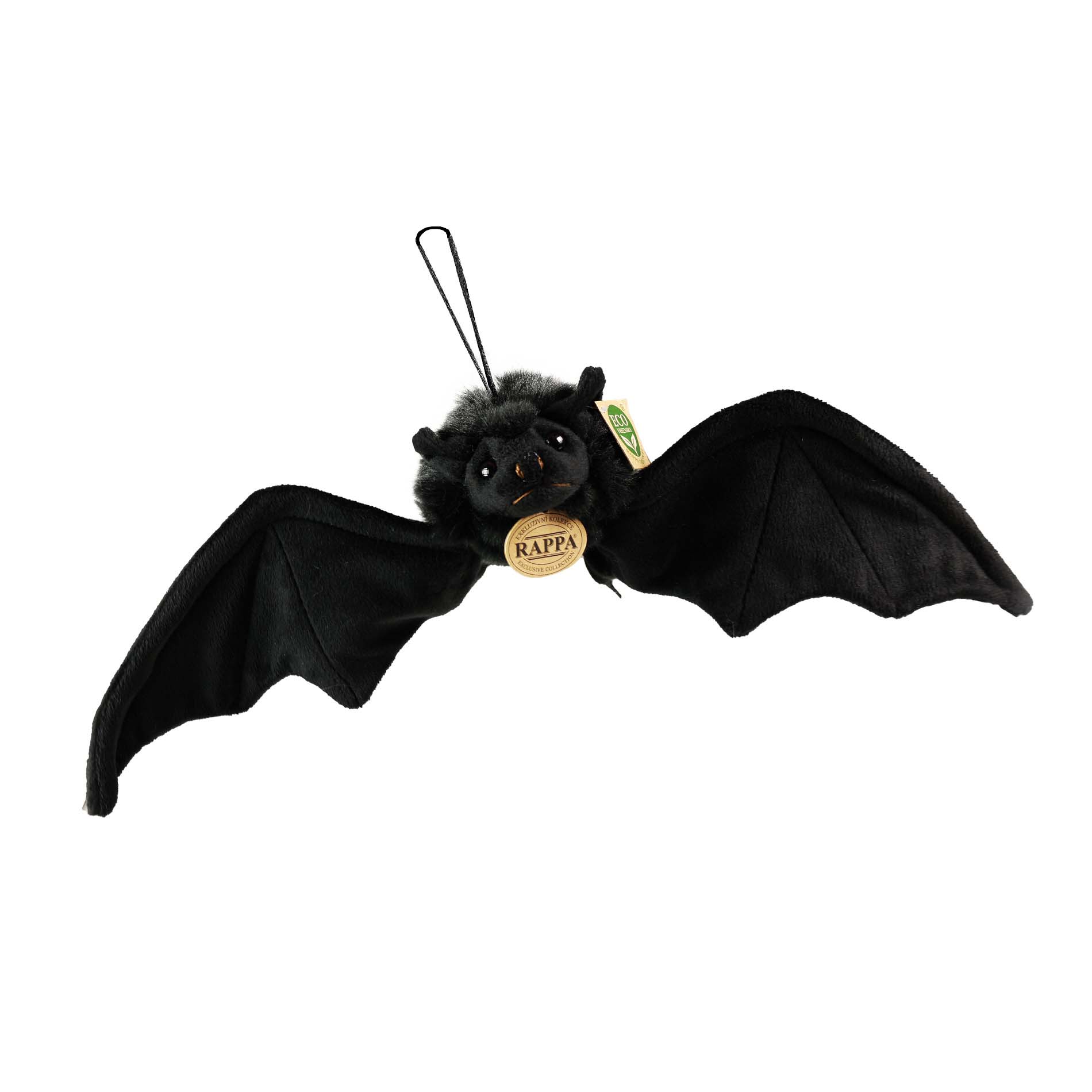 Plyšový netopýr černý 50 cm ECO-FRIENDLY