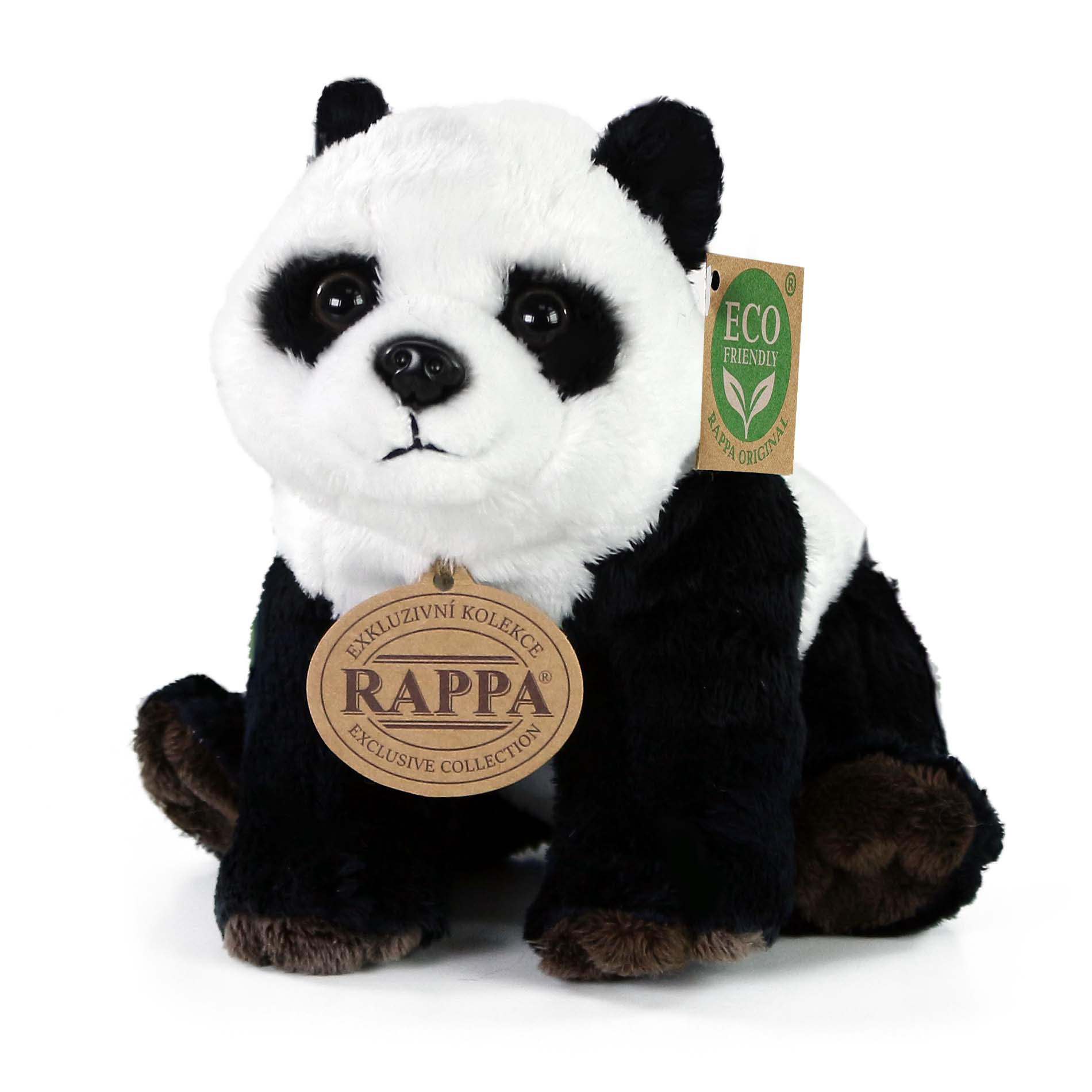 Plyšová panda 18 cm ECO-FRIENDLY