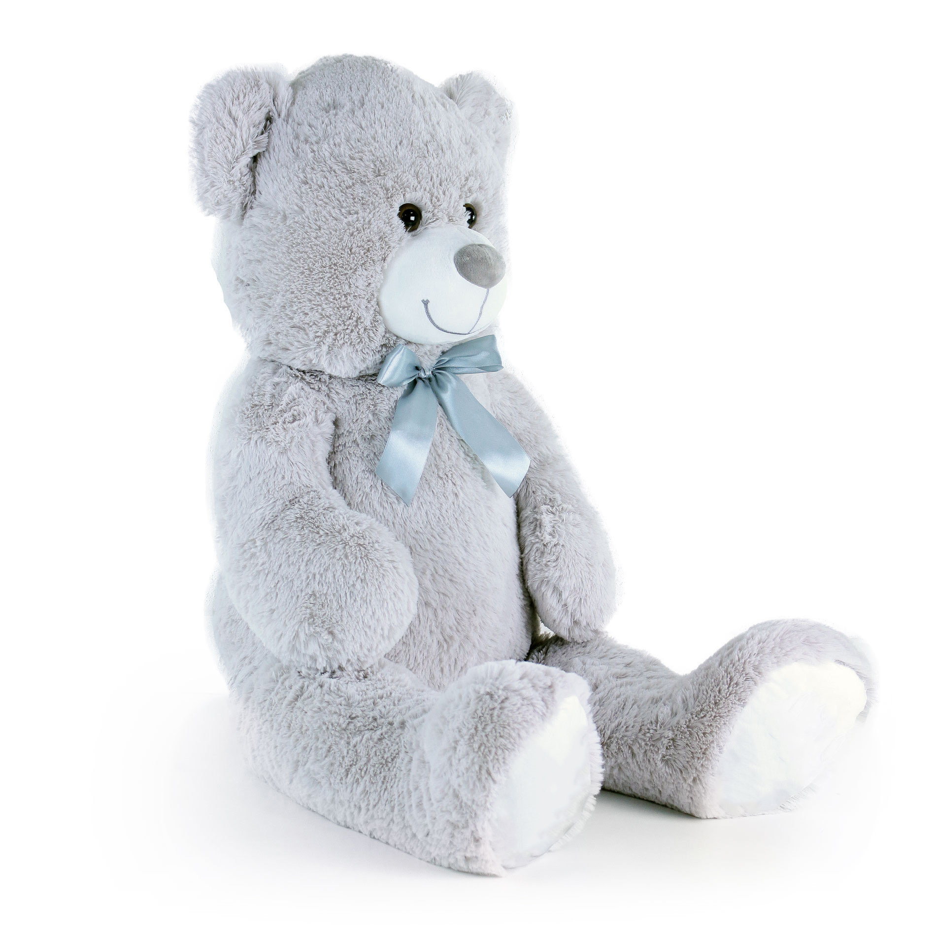 Velký plyšový medvěd Hugo s visačkou 80 cm