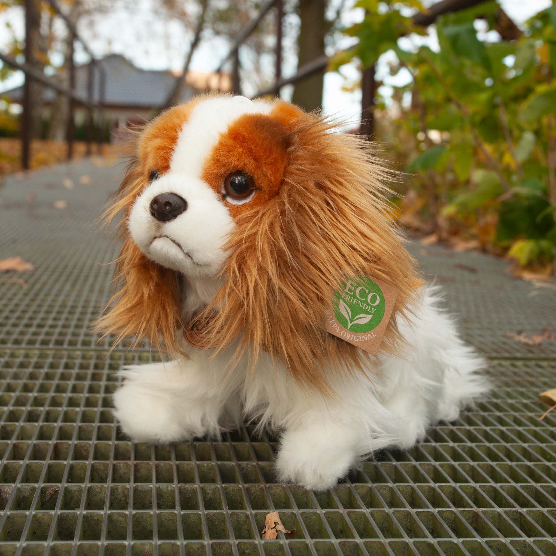 Plyšový pes King Charles španěl 25 cm ECO-FRIENDLY