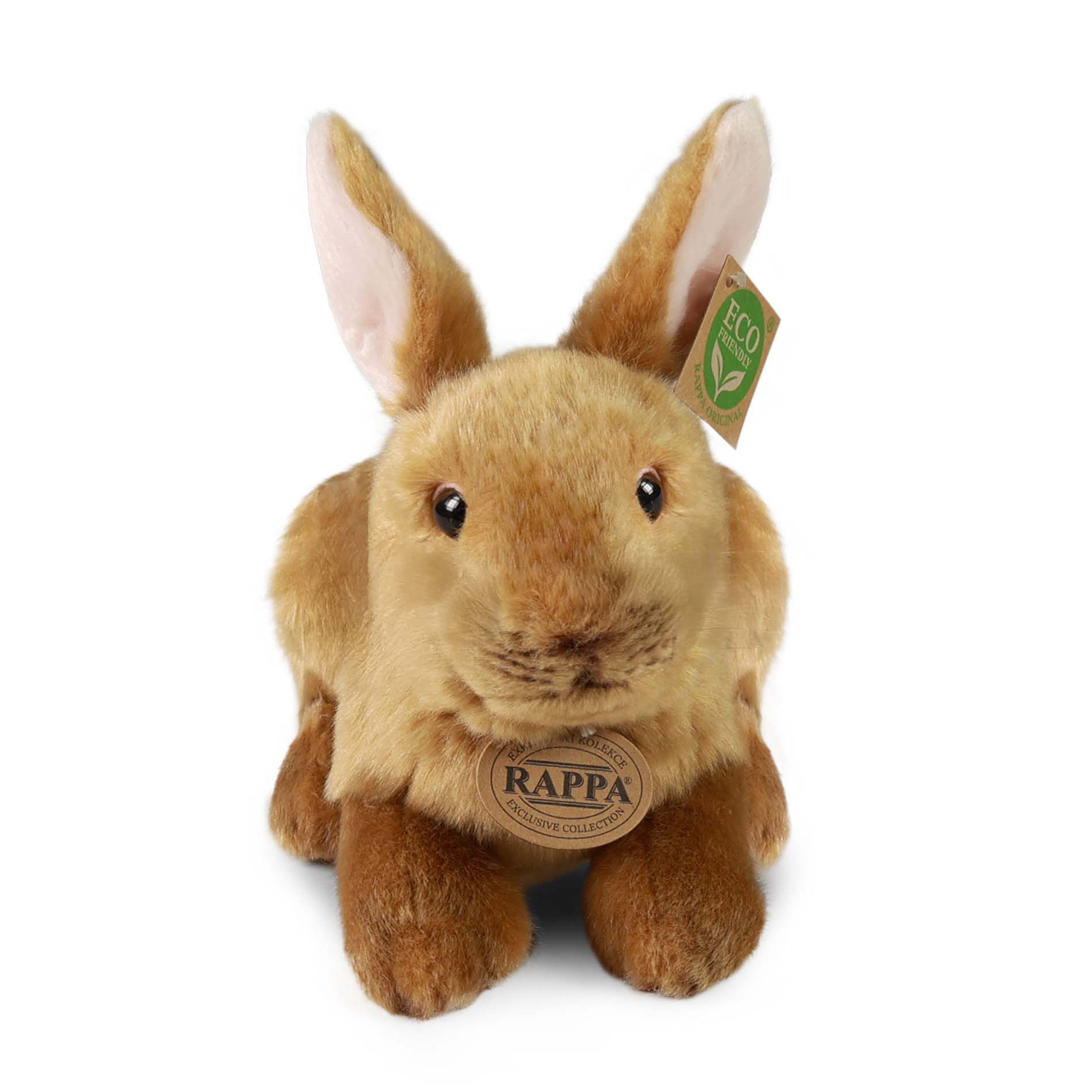 Plyšový králík hnědý 23 cm ECO-FRIENDLY