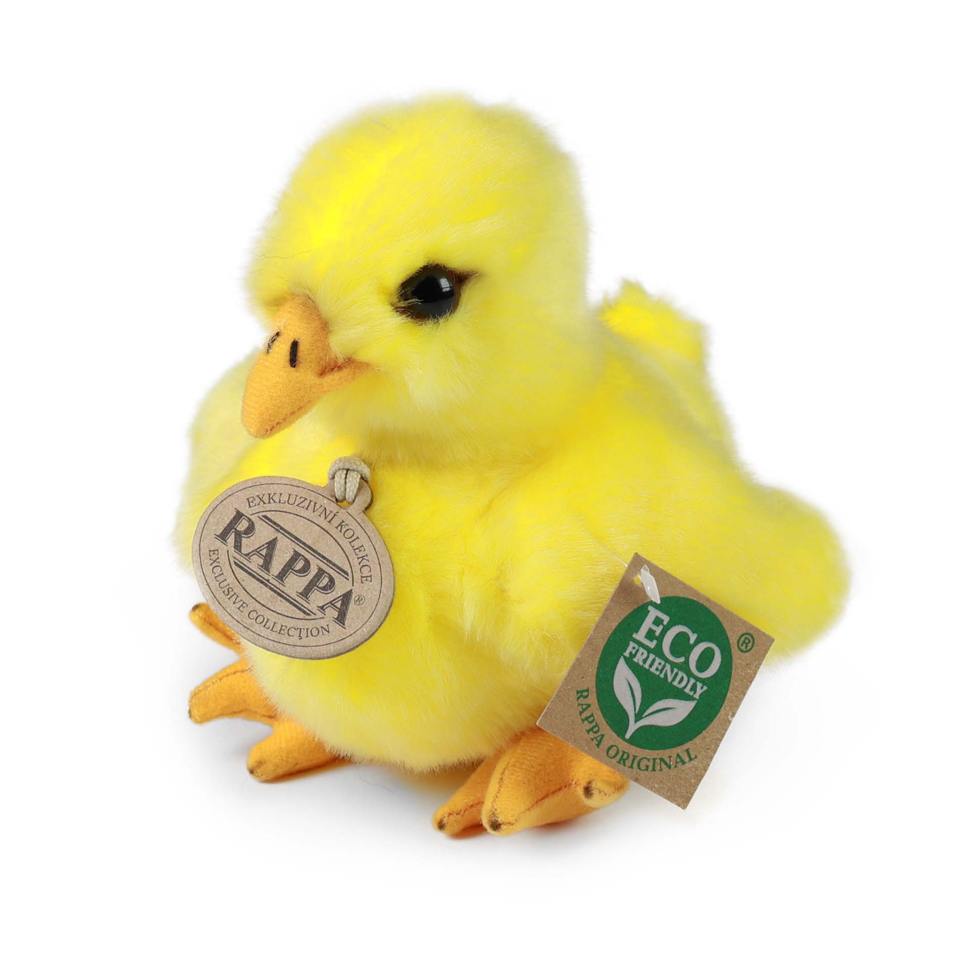 Plyšové kuře 14 cm ECO-FRIENDLY