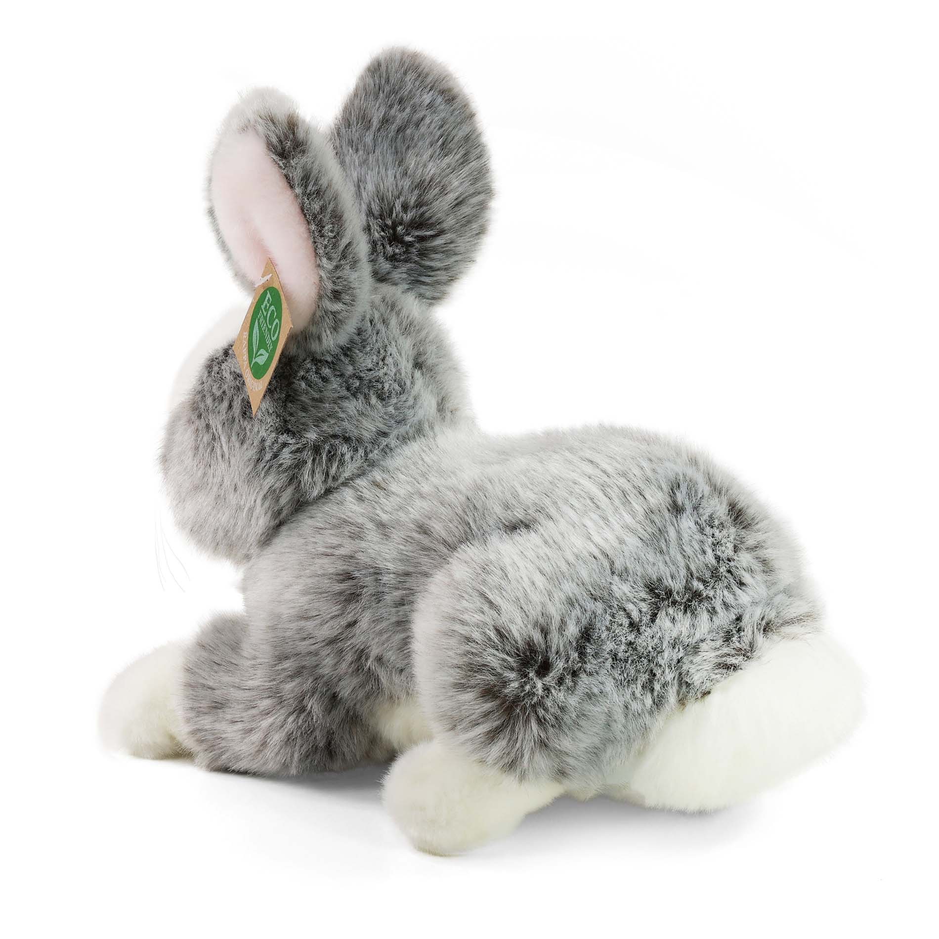 Plyšový králík šedý 23 cm ECO-FRIENDLY