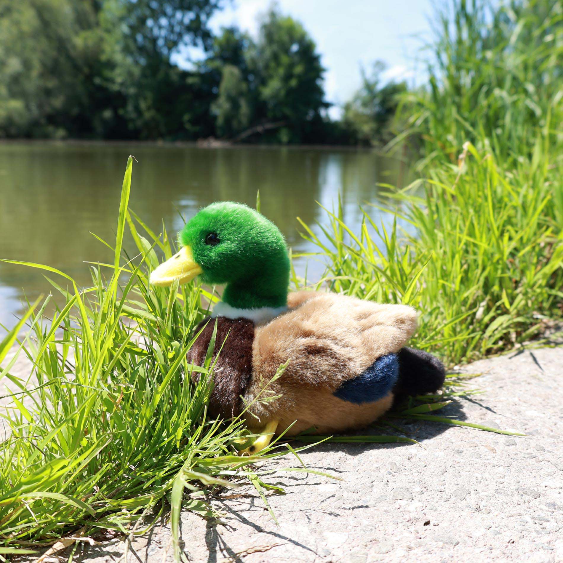 Plyšová kachna 22 cm ECO-FRIENDLY