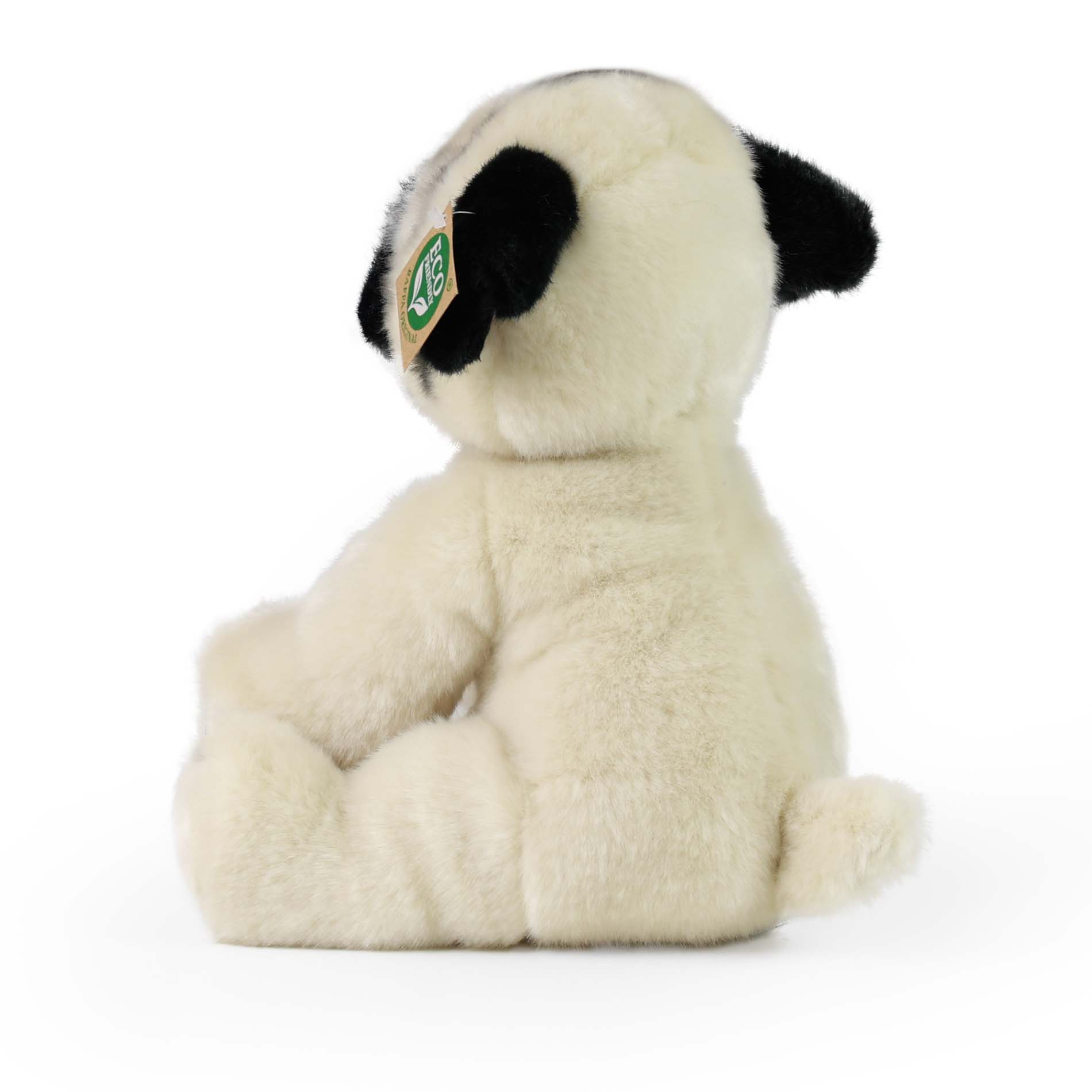 Plyšový pes mops 30 cm ECO-FRIENDLY