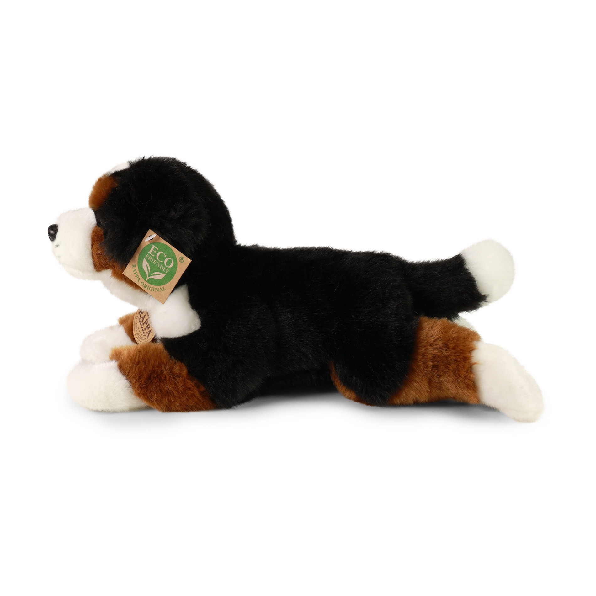 Plyšový pes bernský salašnický ležící 30 cm ECO-FRIENDLY