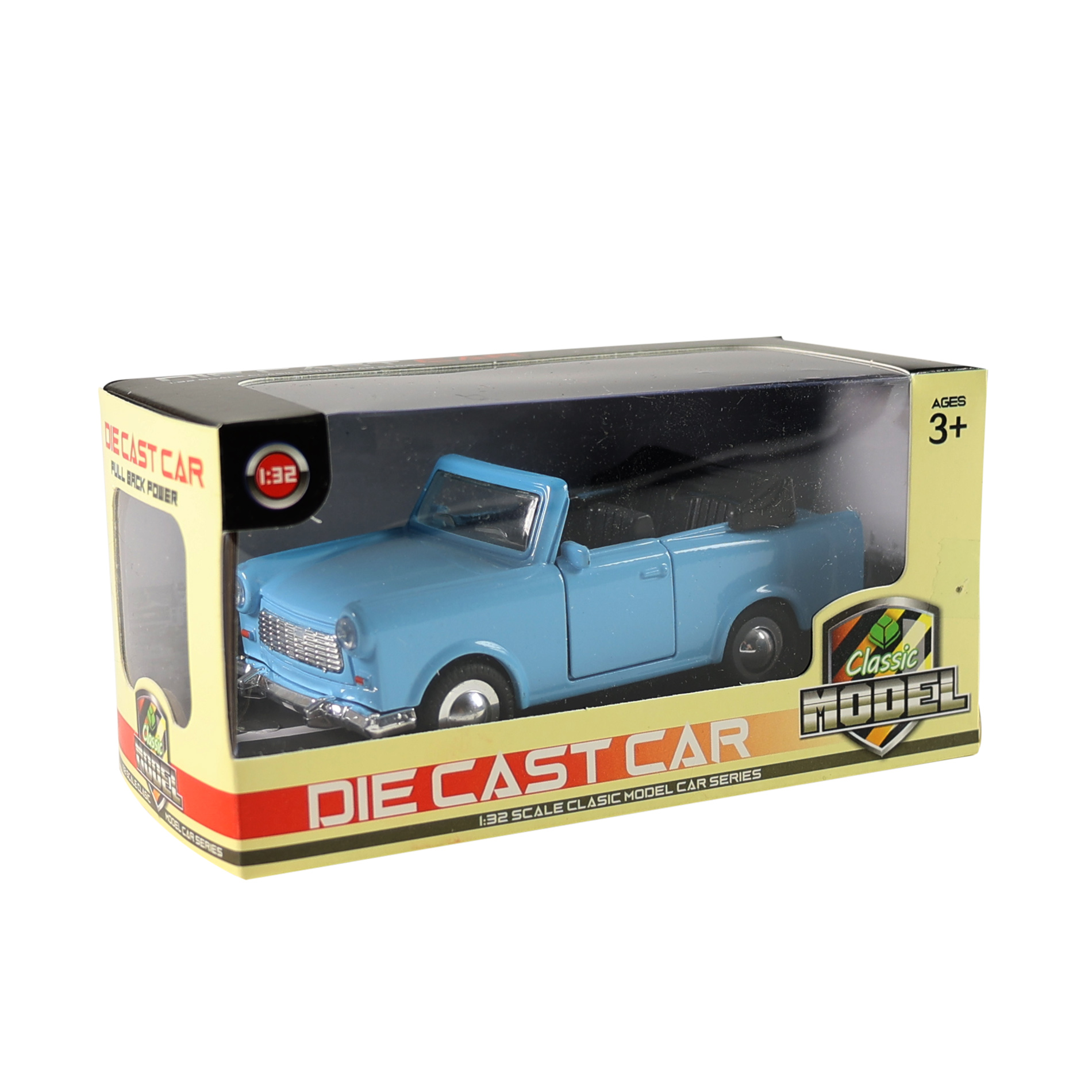 Auto kovové trabant kabriolet