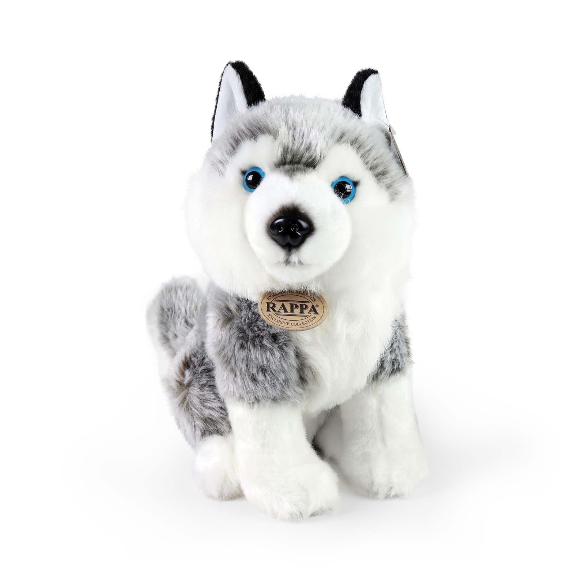 Plyšový pes husky 30 cm ECO-FRIENDLY