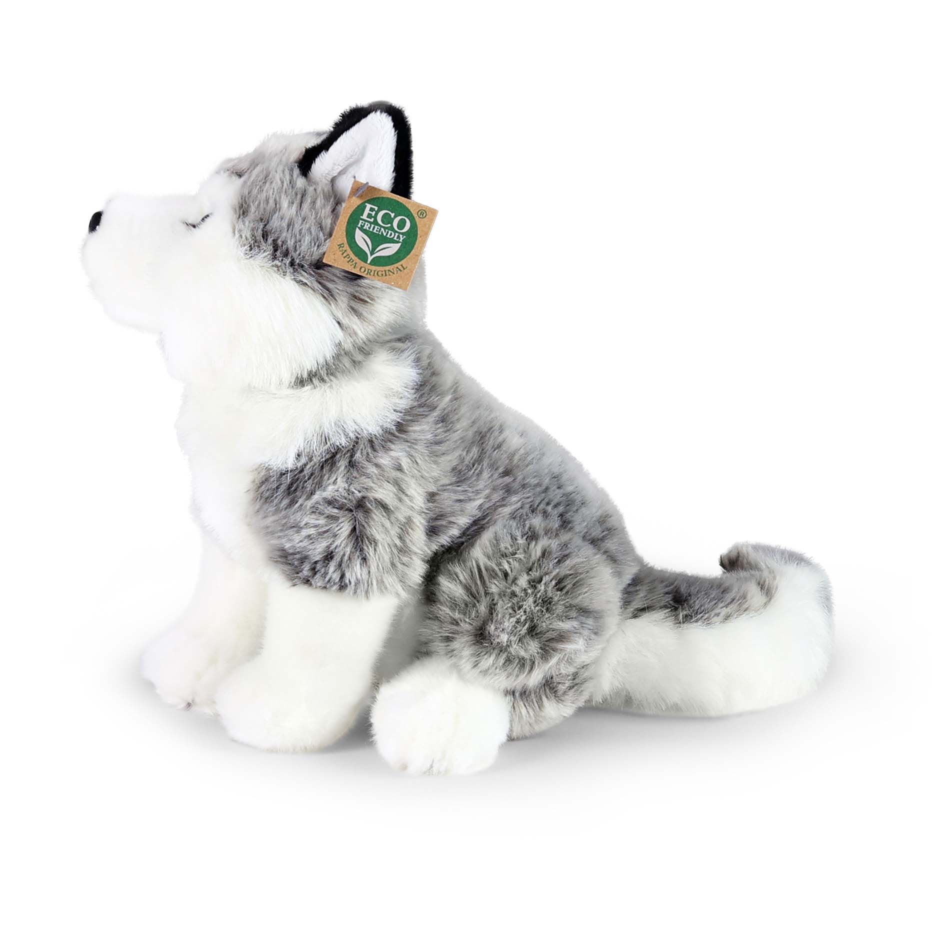 Plyšový pes husky 30 cm ECO-FRIENDLY