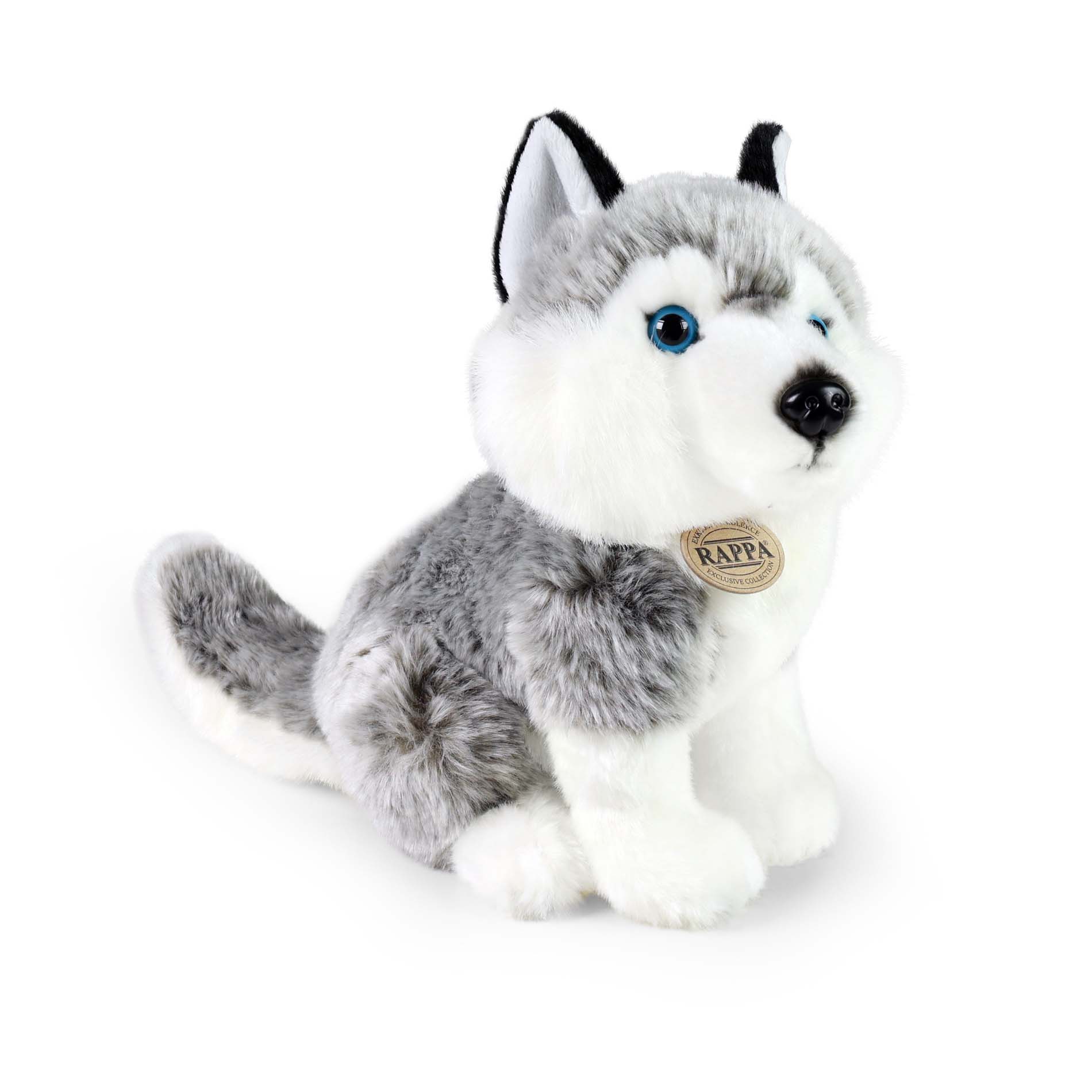 Plyšový pes husky 30 cm ECO-FRIENDLY