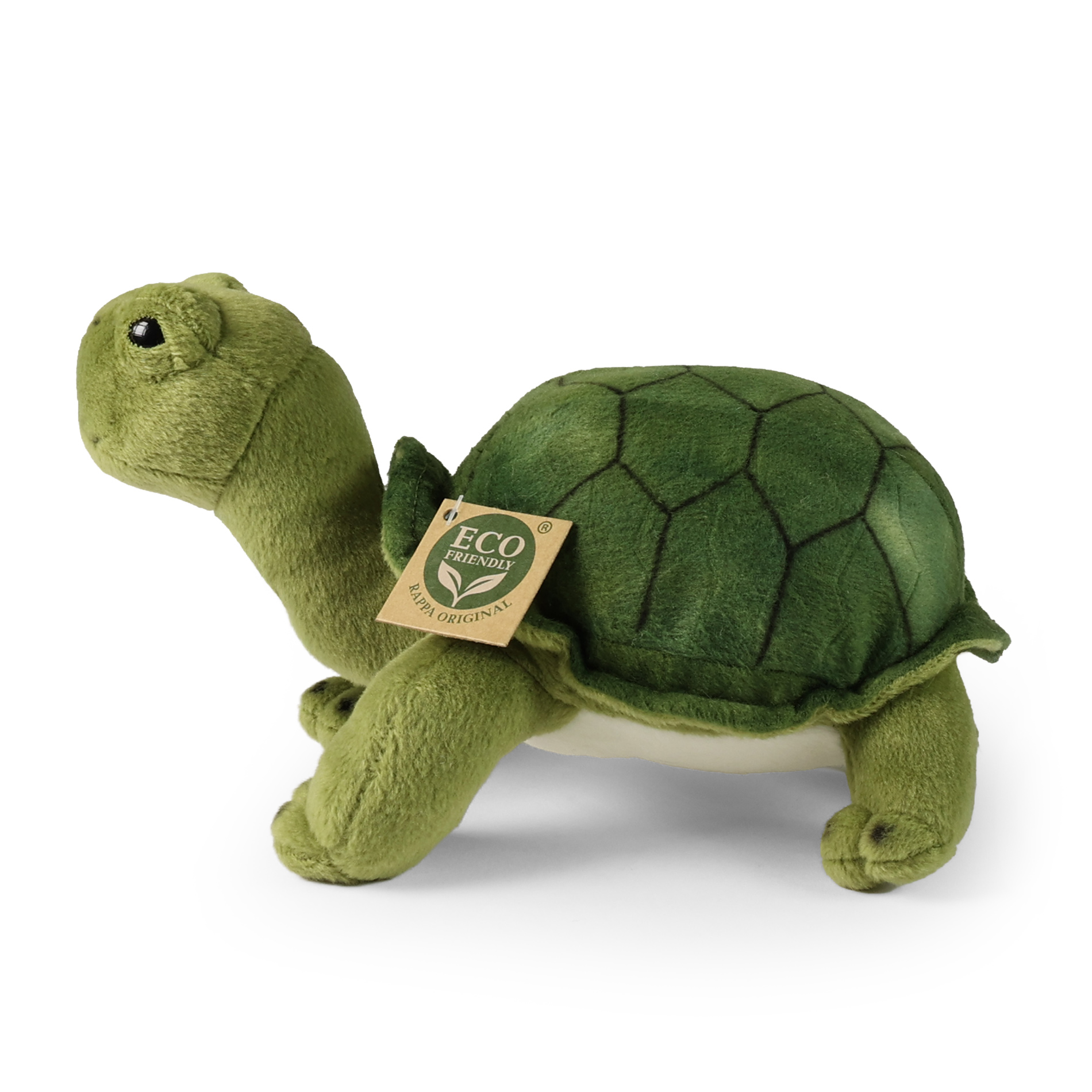 Plyšová želva Agáta zelená 25 cm ECO-FRIENDLY