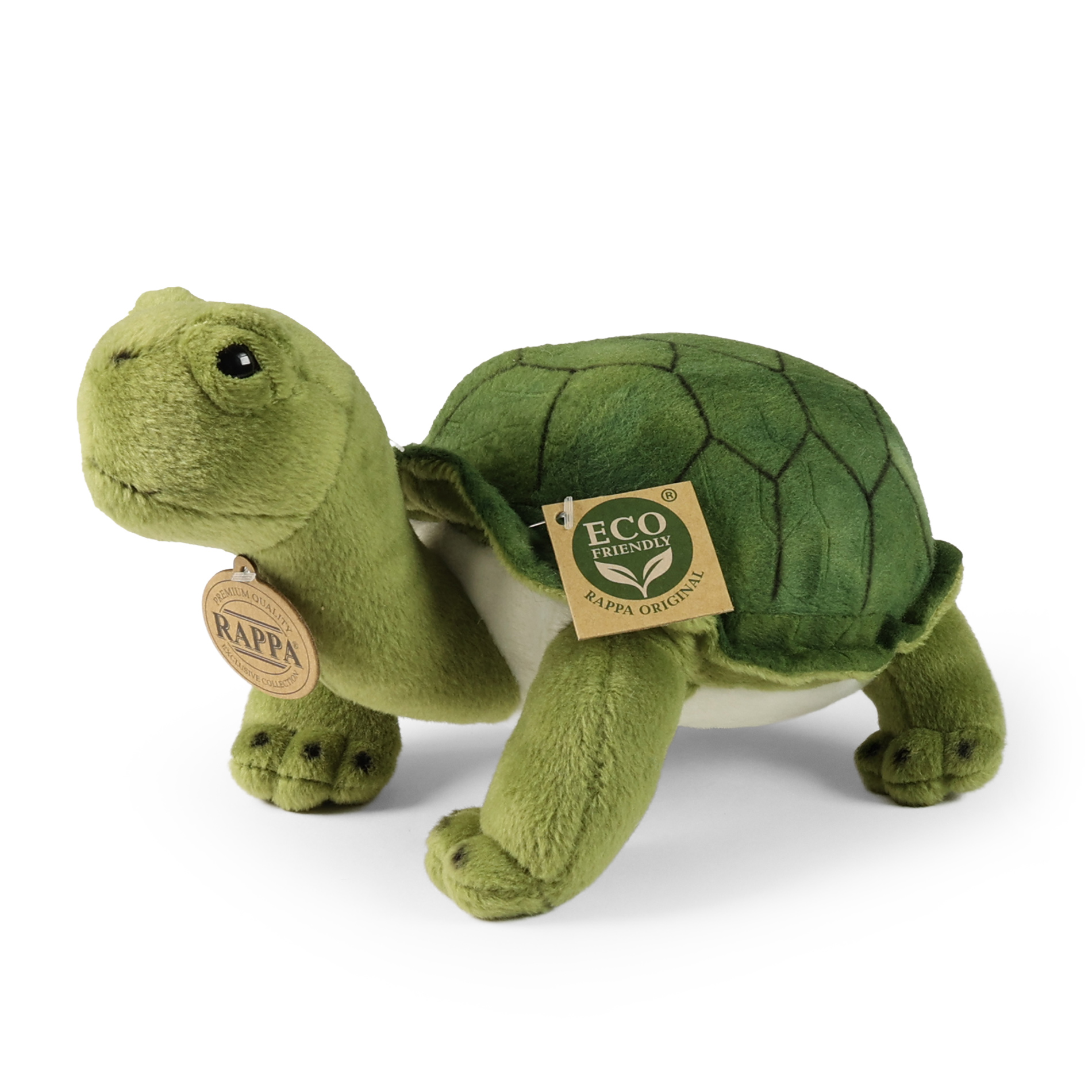 Plyšová želva Agáta zelená 25 cm ECO-FRIENDLY