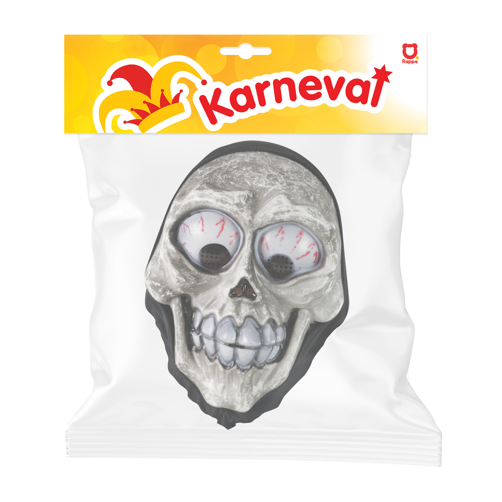 Maska lebka s šátkem