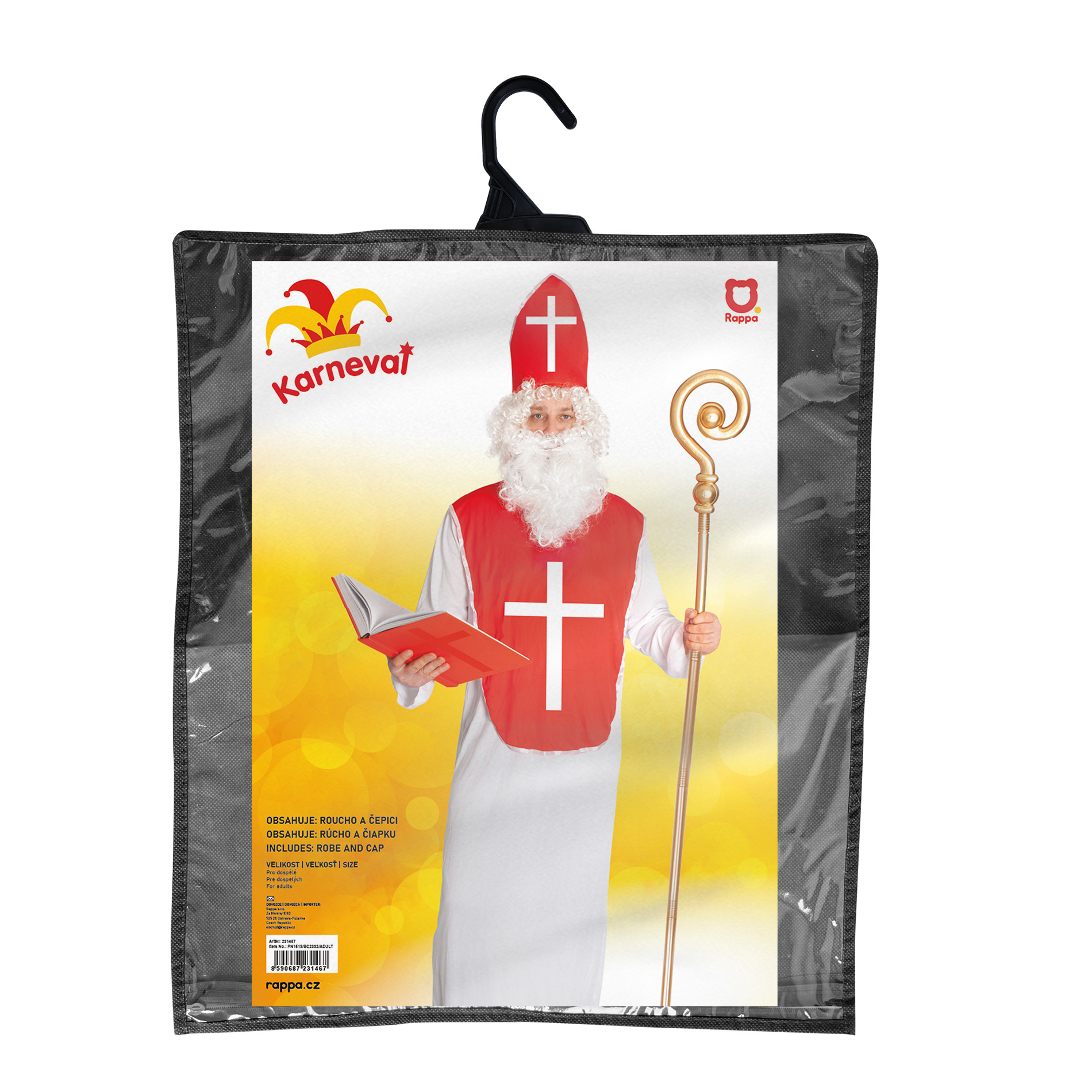 Mikulášský kostým pro dospělé