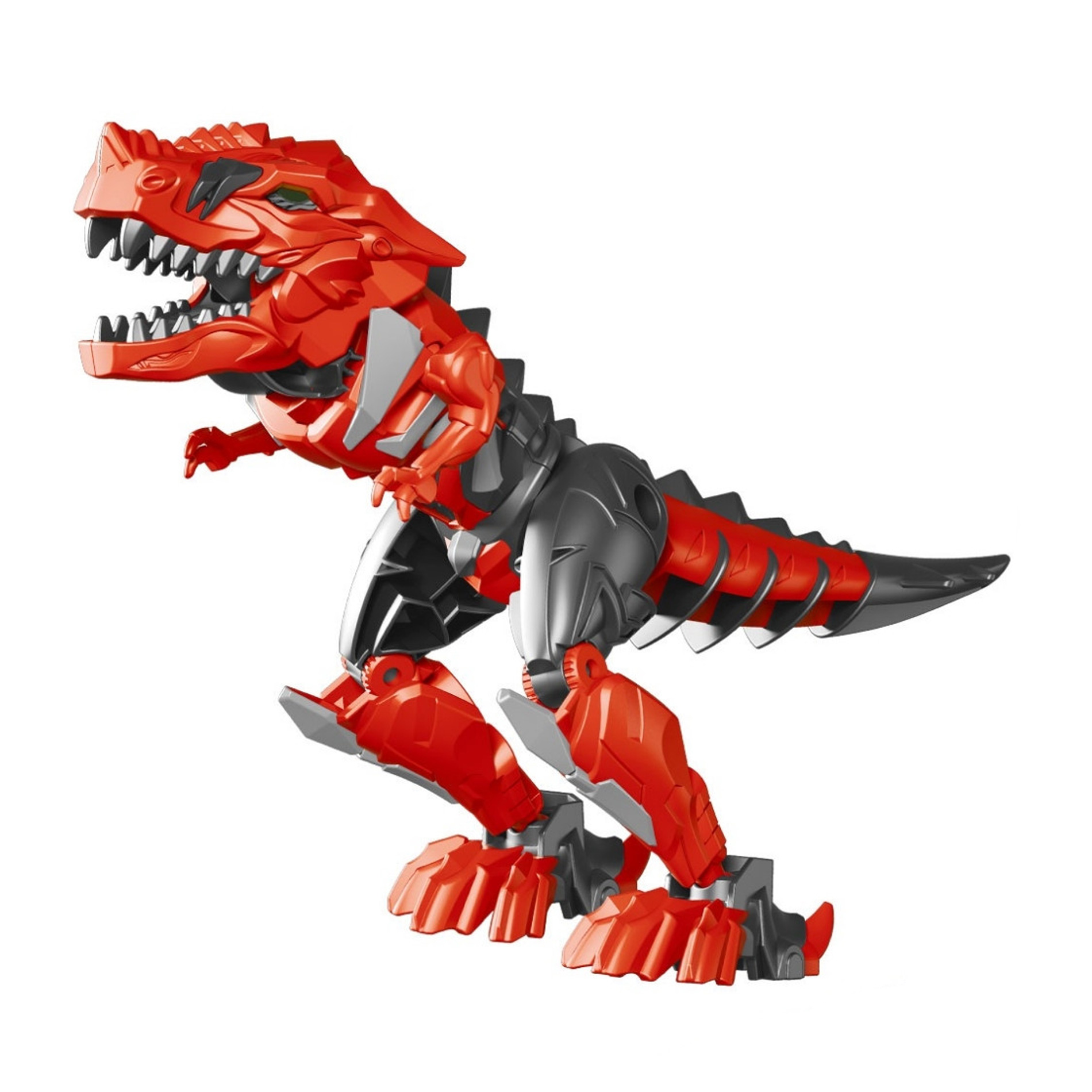 Robot rozložitelný dinosaurus červený