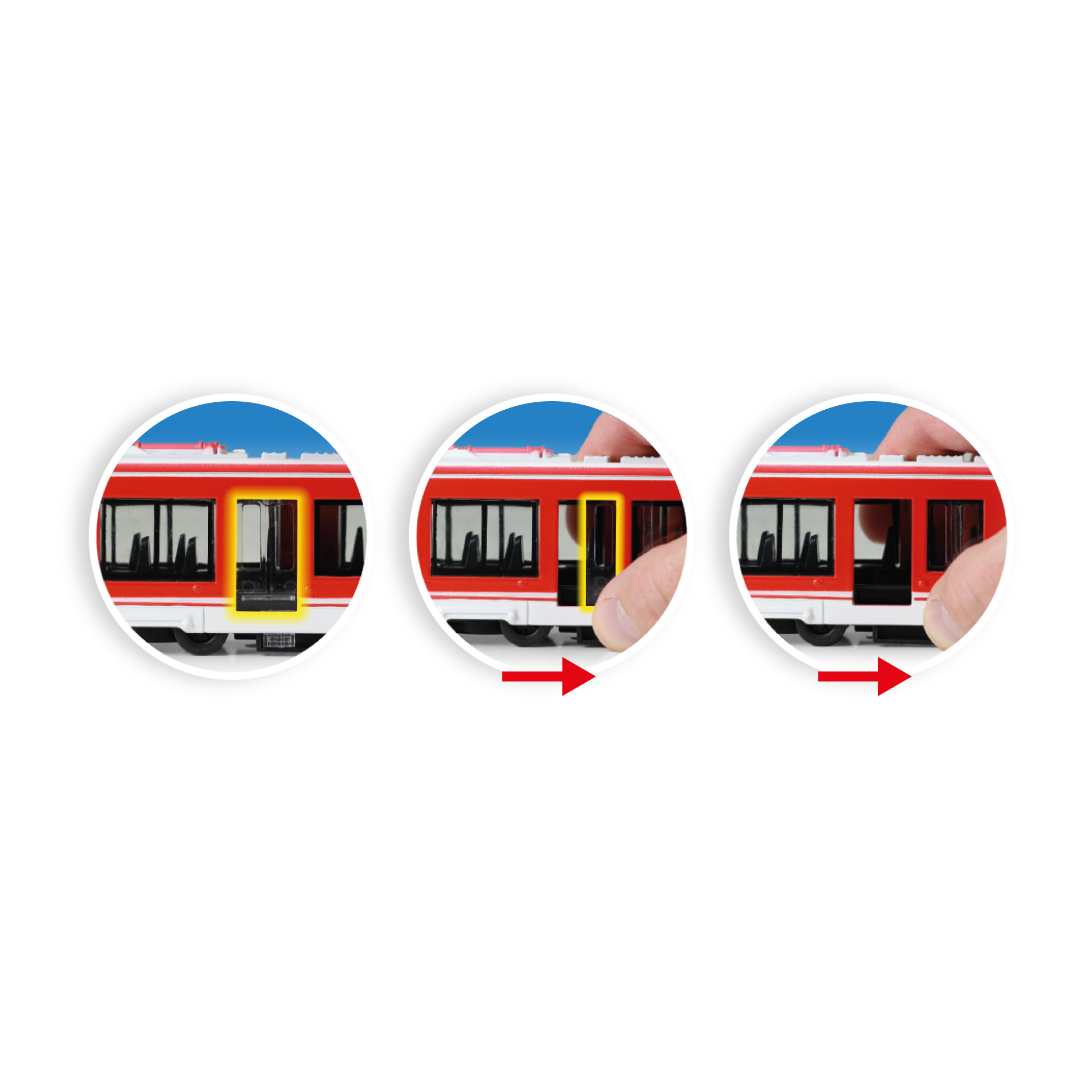 Kovová tramvaj červená 20 cm