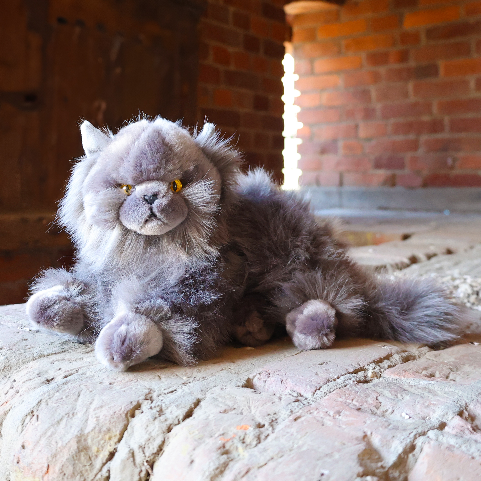 Plyšová kočka perská 28 cm ECO-FRIENDLY