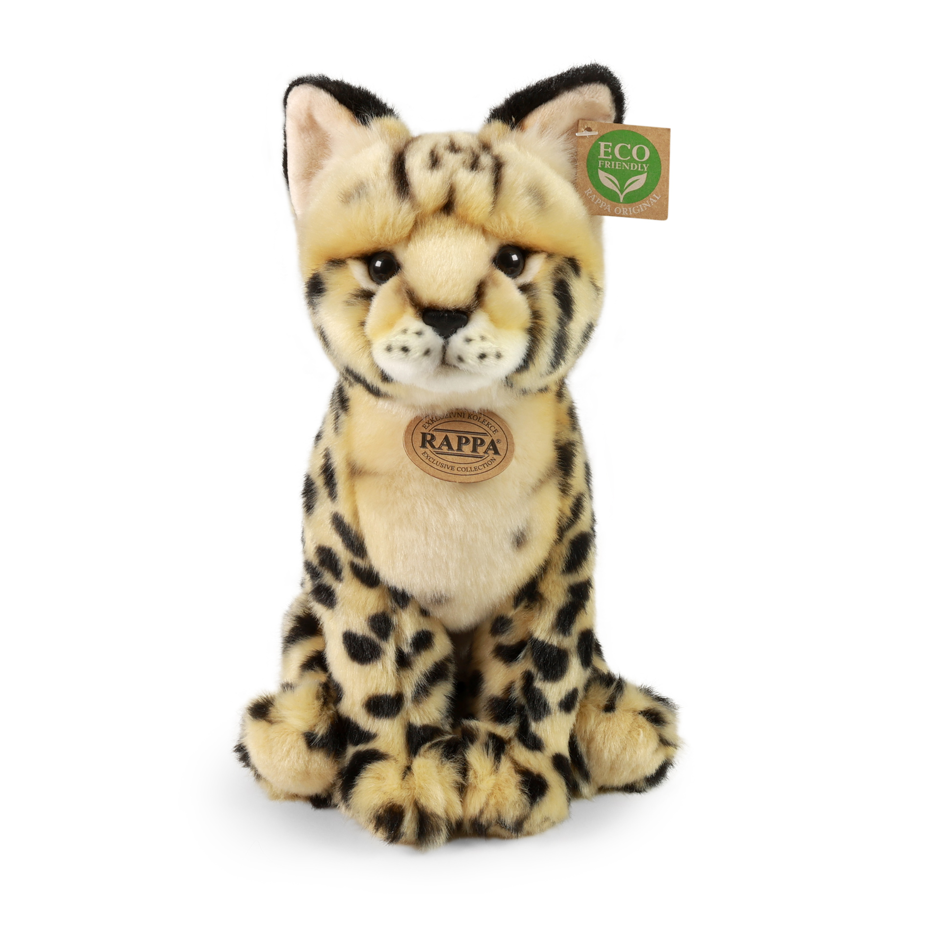 Plyšový serval 30 cm ECO-FRIENDLY