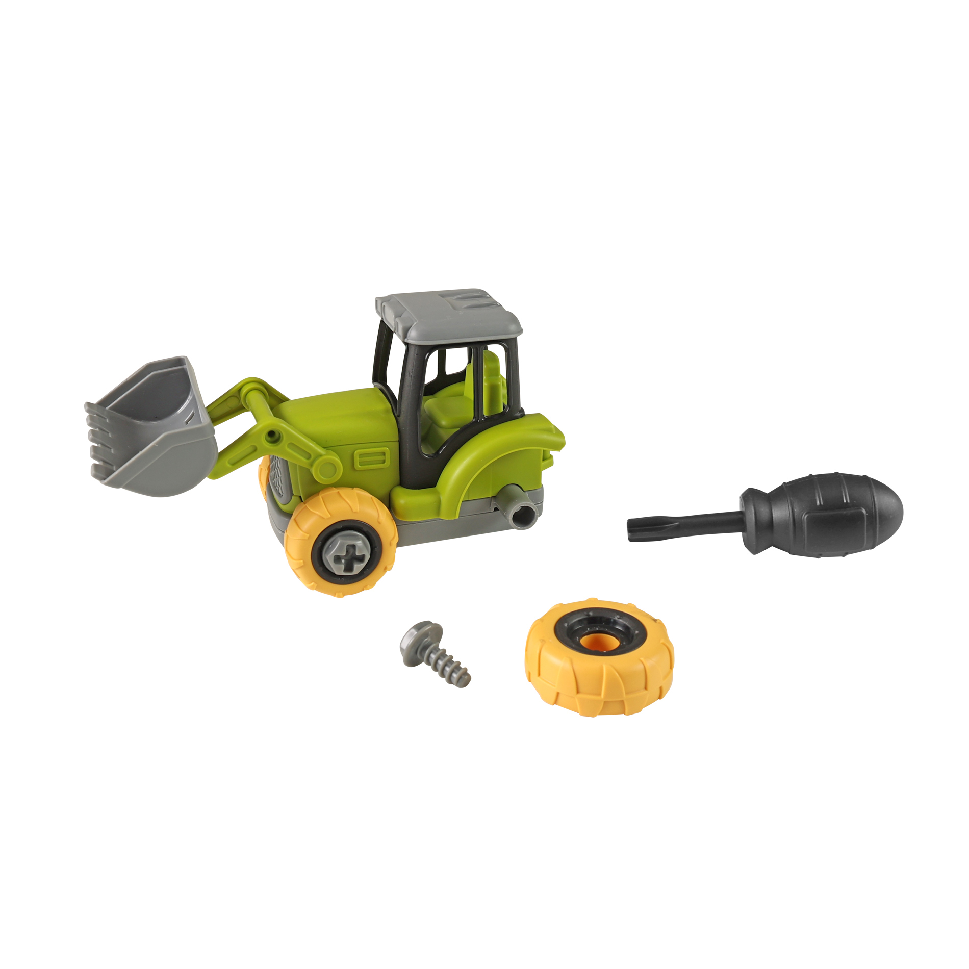 Šroubovací traktor nakladač s vlečkou 27 cm