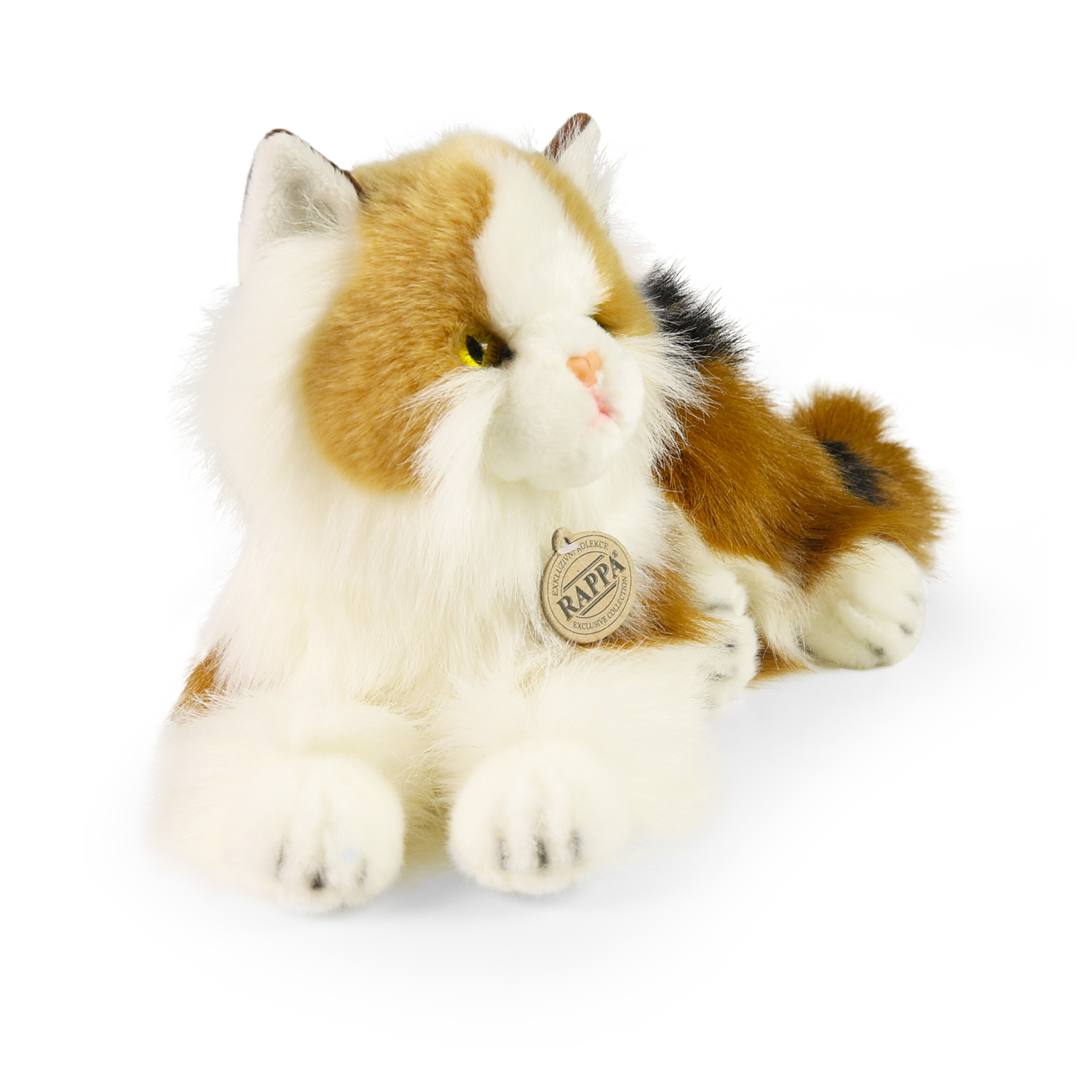 Plyšová kočka Calico 30 cm ECO-FRIENDLY