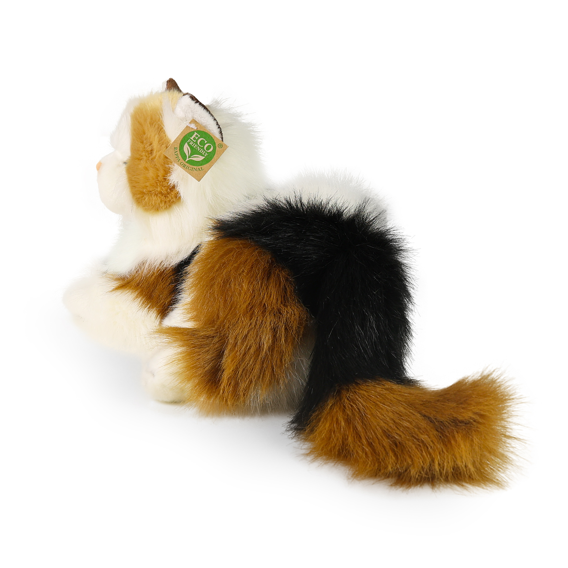 Plyšová kočka Calico 30 cm ECO-FRIENDLY