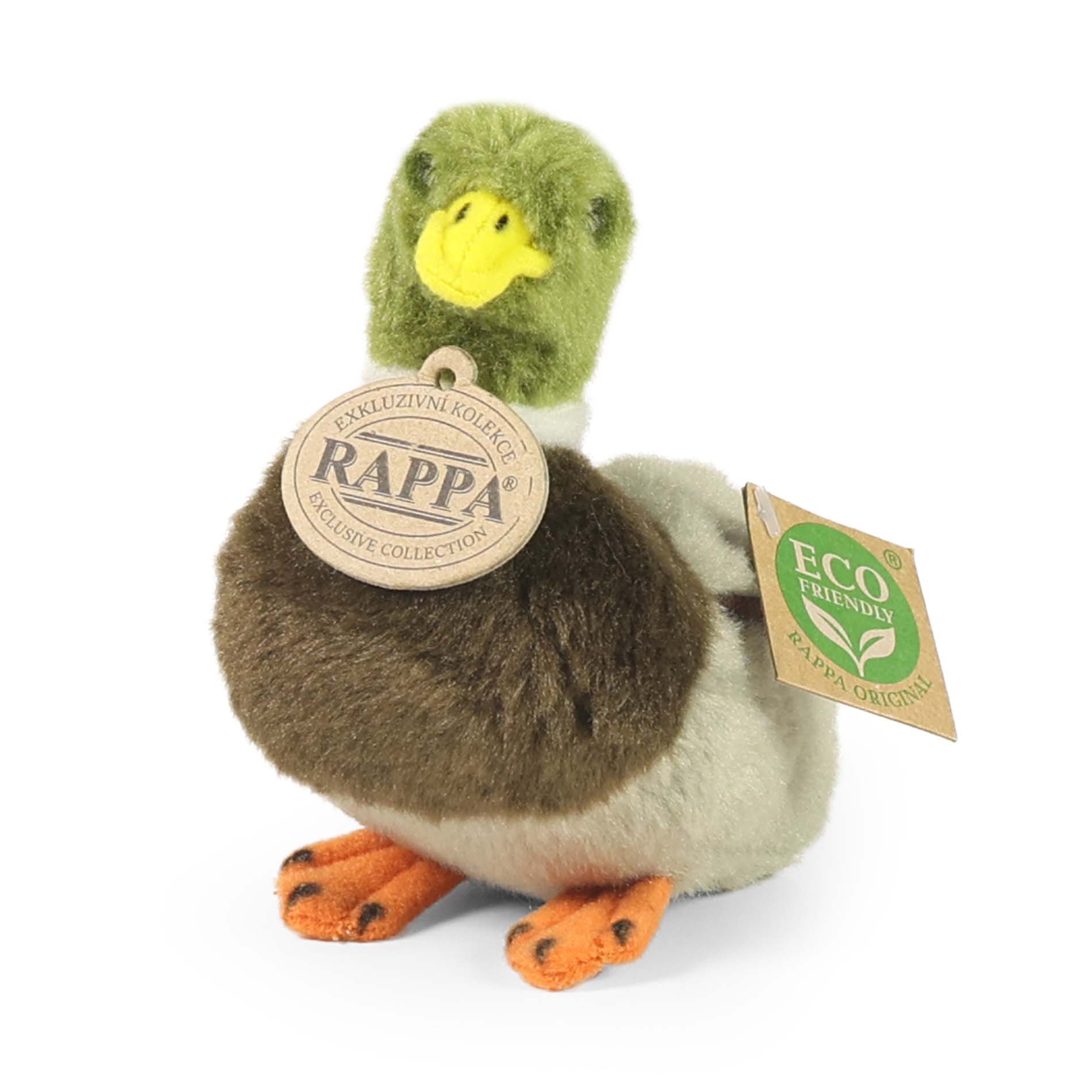 Plyšová kachna divoká 13 cm ECO-FRIENDLY