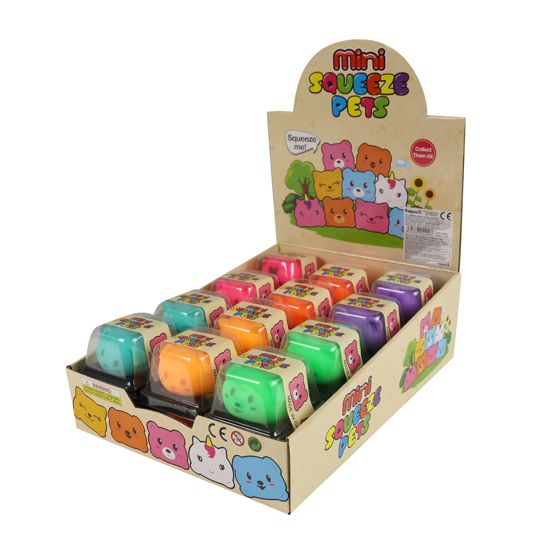 Antistresový mačkací míček zvířátko