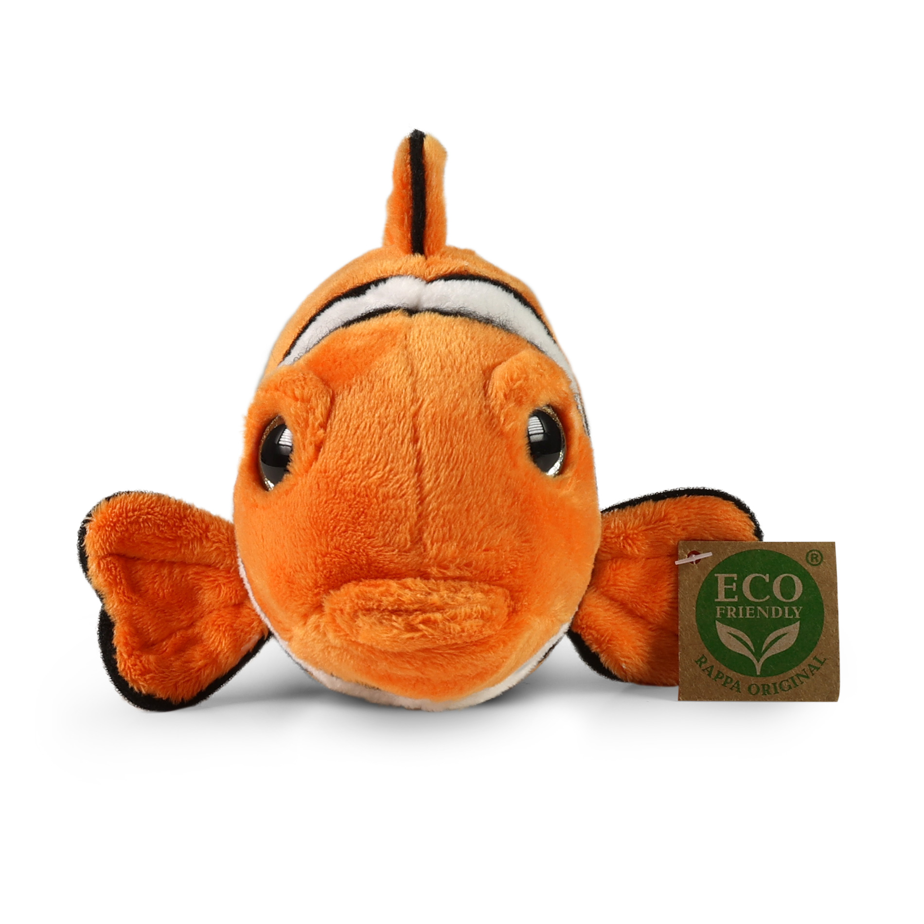 Plyšová ryba klaun očkatý 25 cm ECO-FRIENDLY