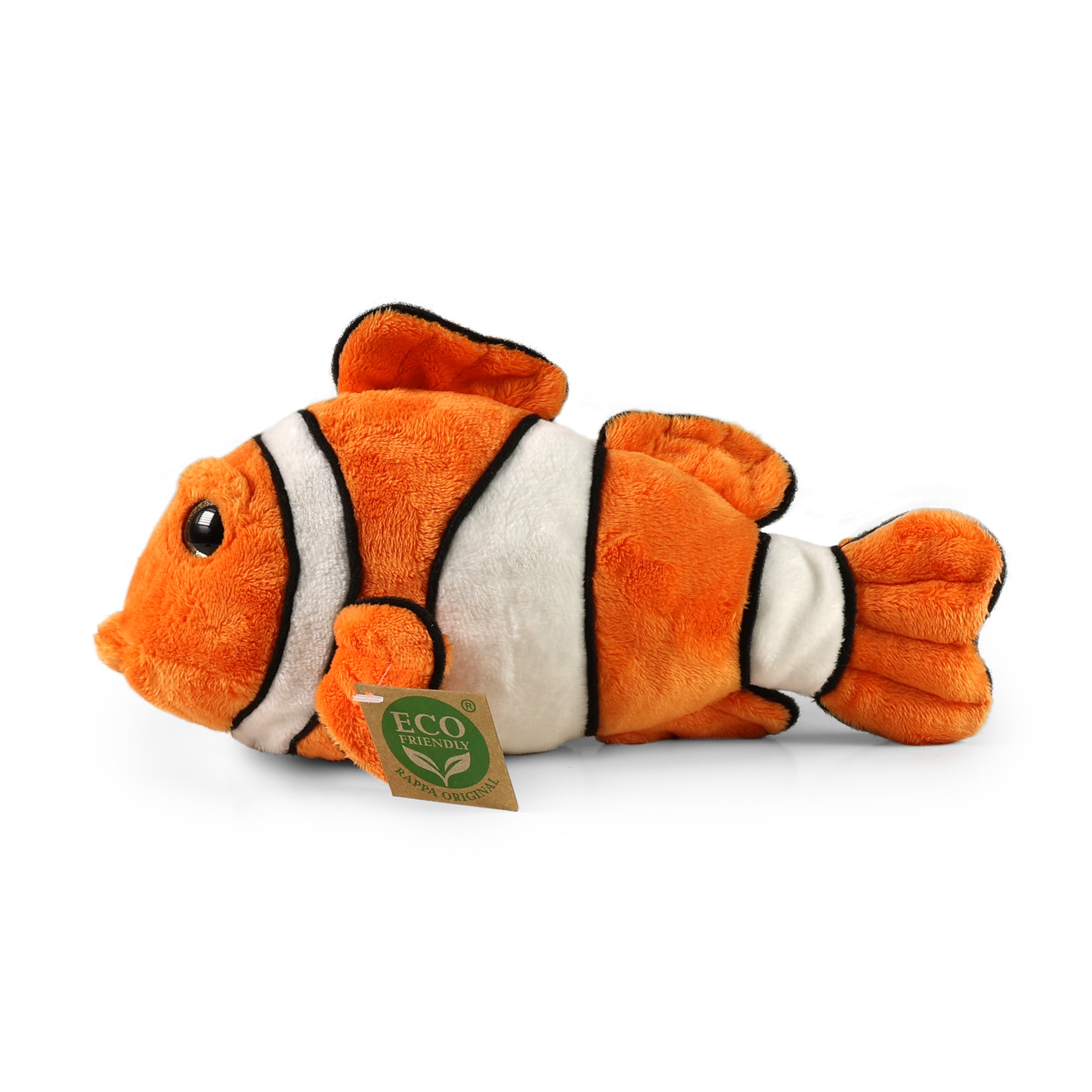 Plyšová ryba klaun očkatý 25 cm ECO-FRIENDLY