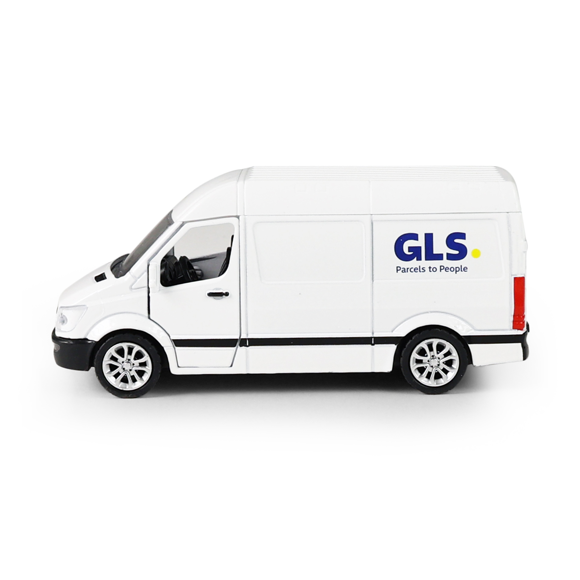 Kovové auto GLS s otevíracími dveřmi 12  cm
