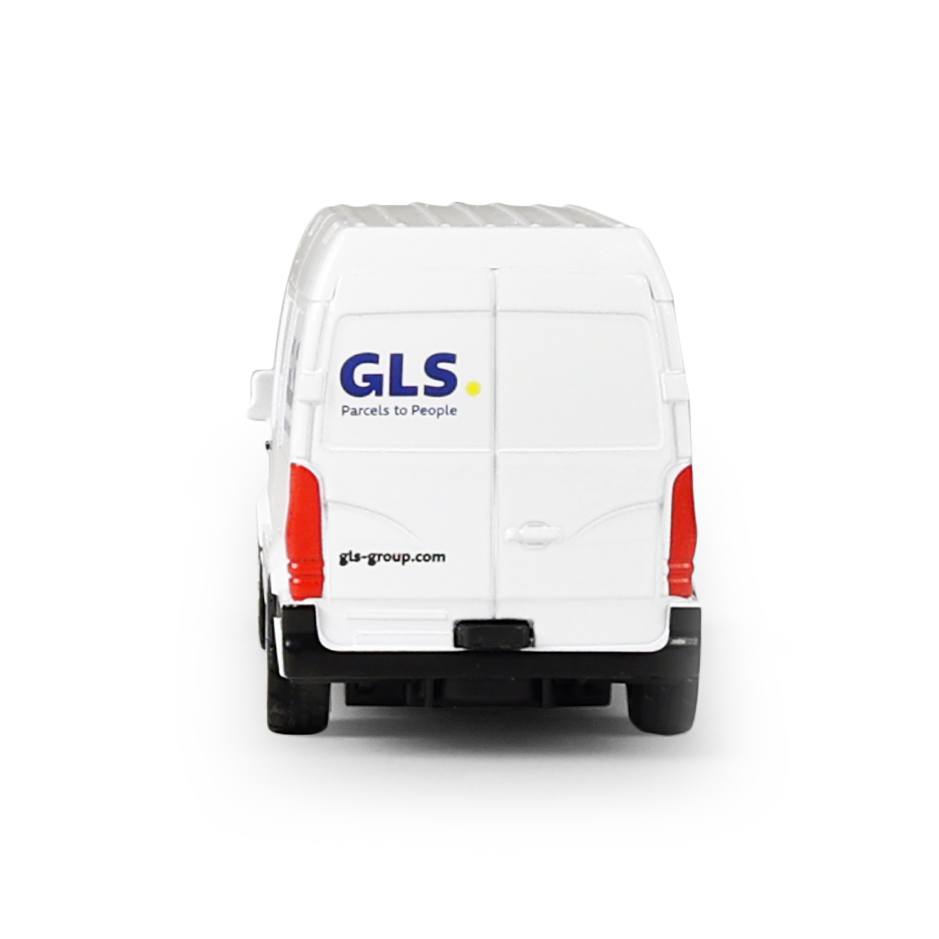 Kovové auto GLS s otevíracími dveřmi 12  cm