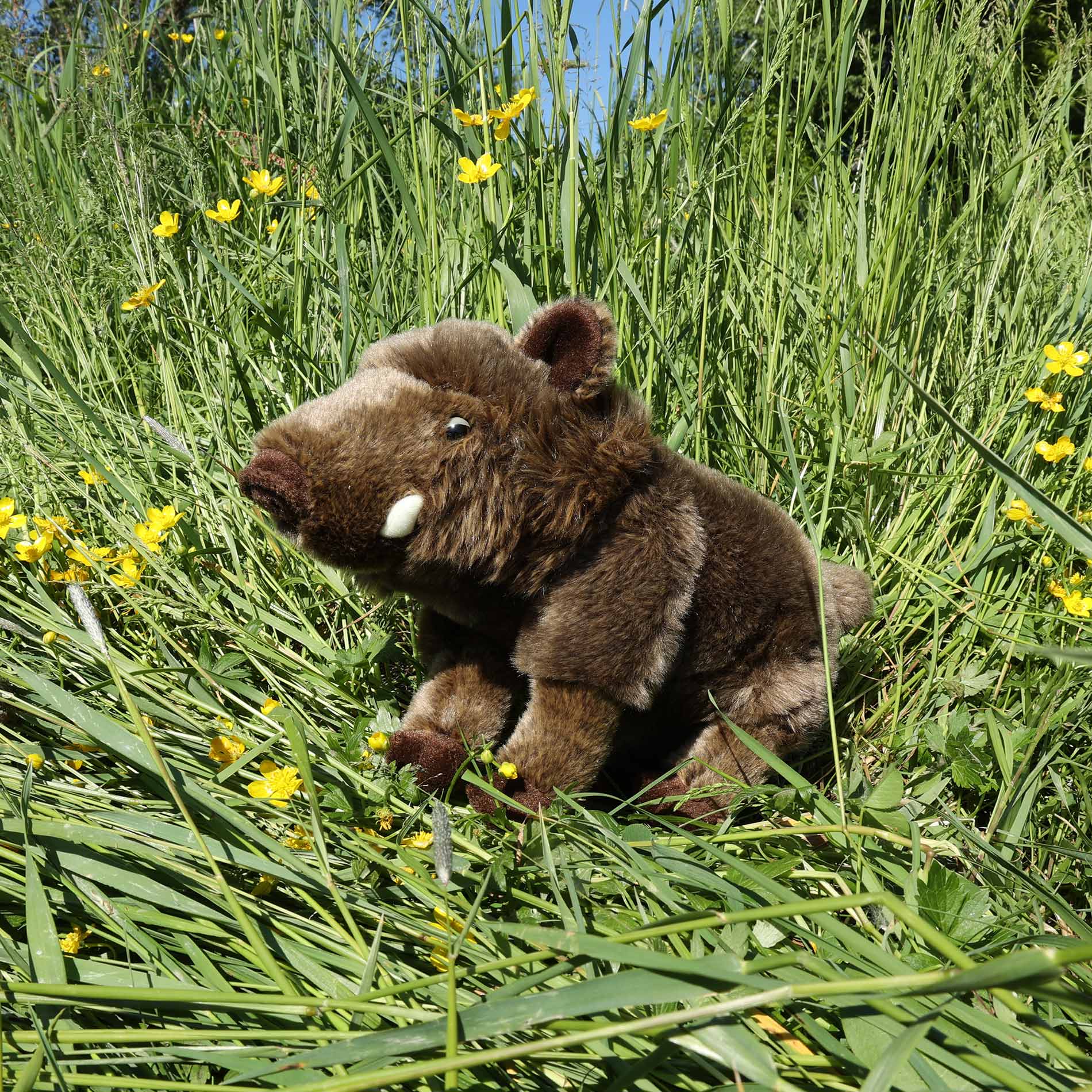 Plyšové prase divoké 28 cm ECO-FRIENDLY