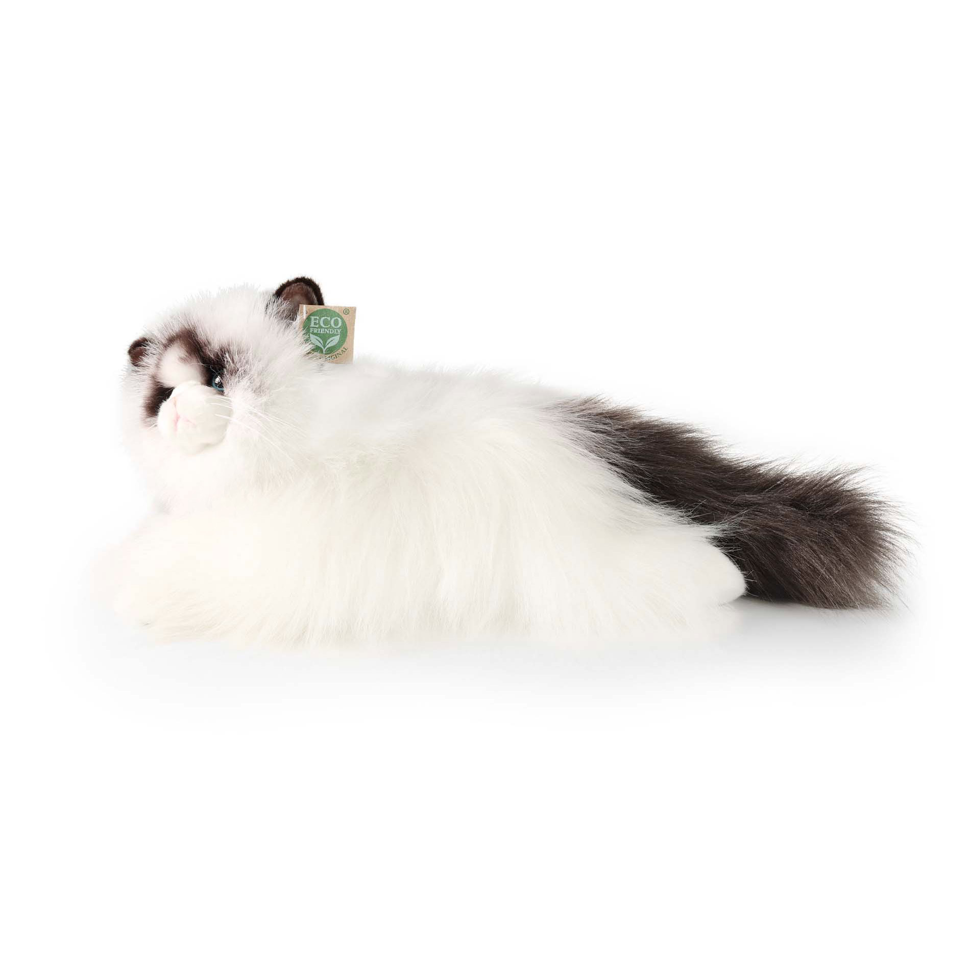 Plyšová kočka ragdoll 38 cm ECO-FRIENDLY